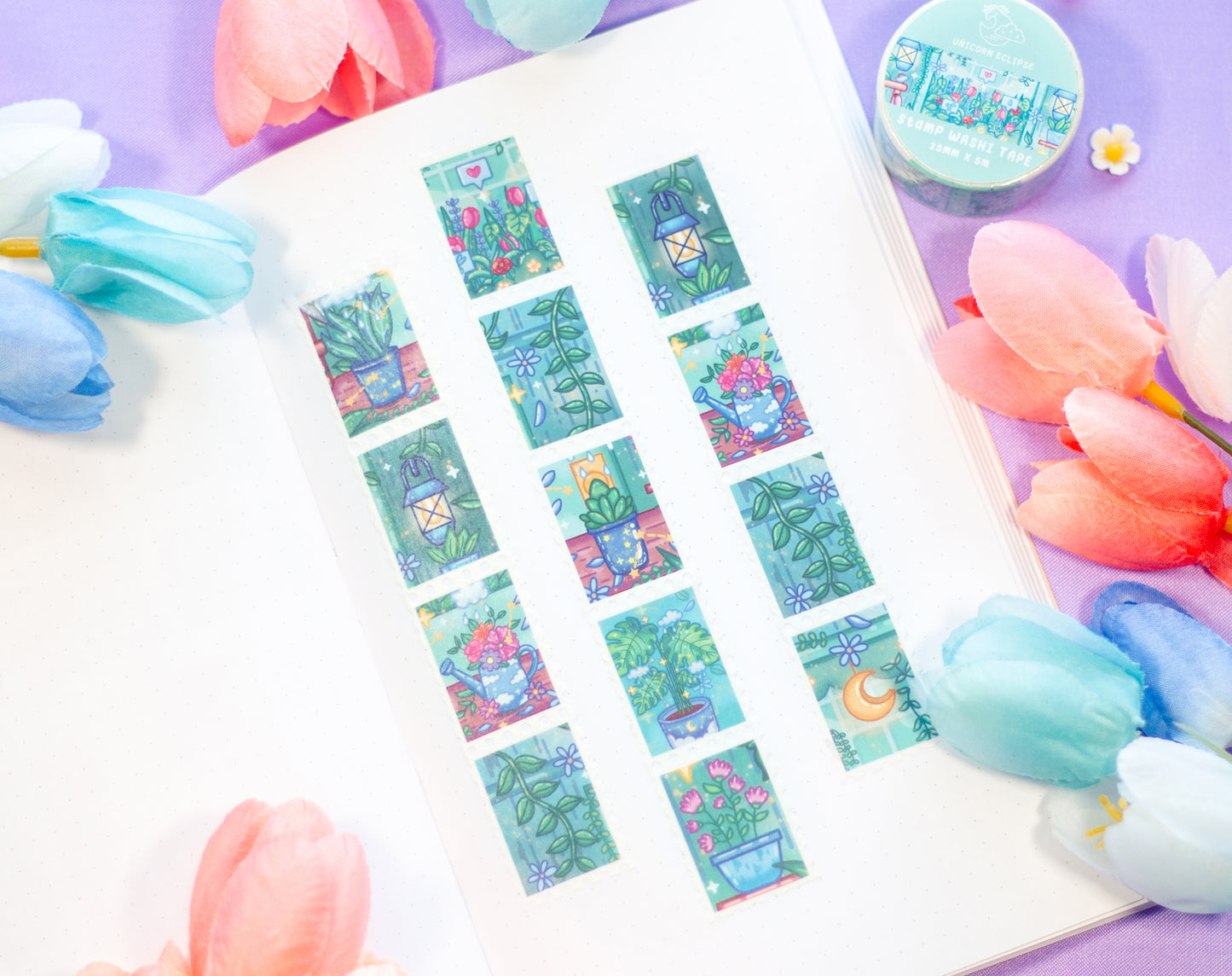 Botanical Bliss Stamp Washi Tape