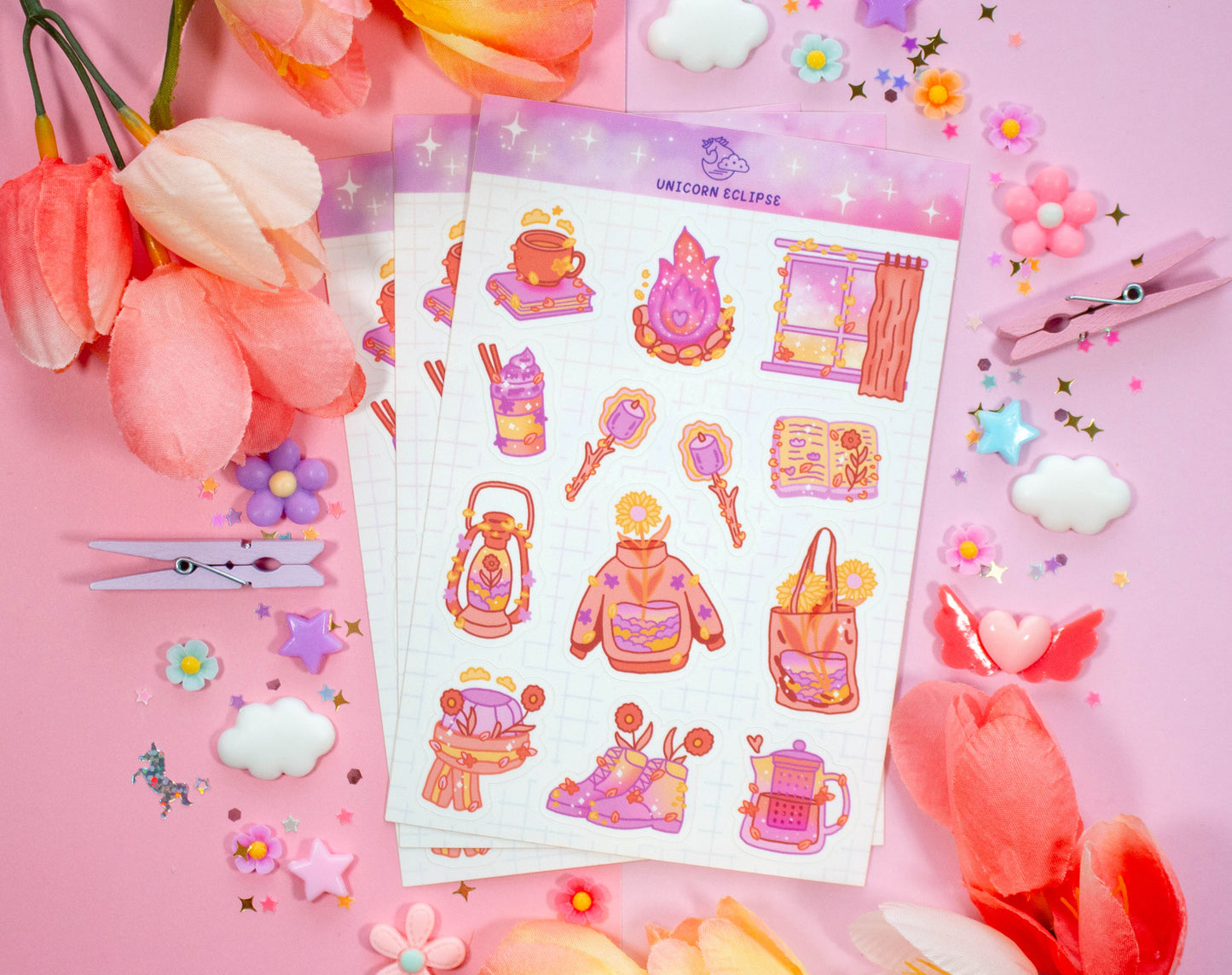 Cozy Days Sticker Sheet