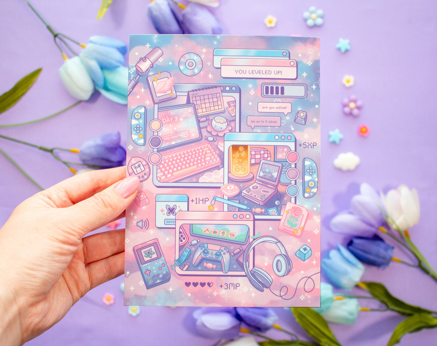 Game Time Art Print