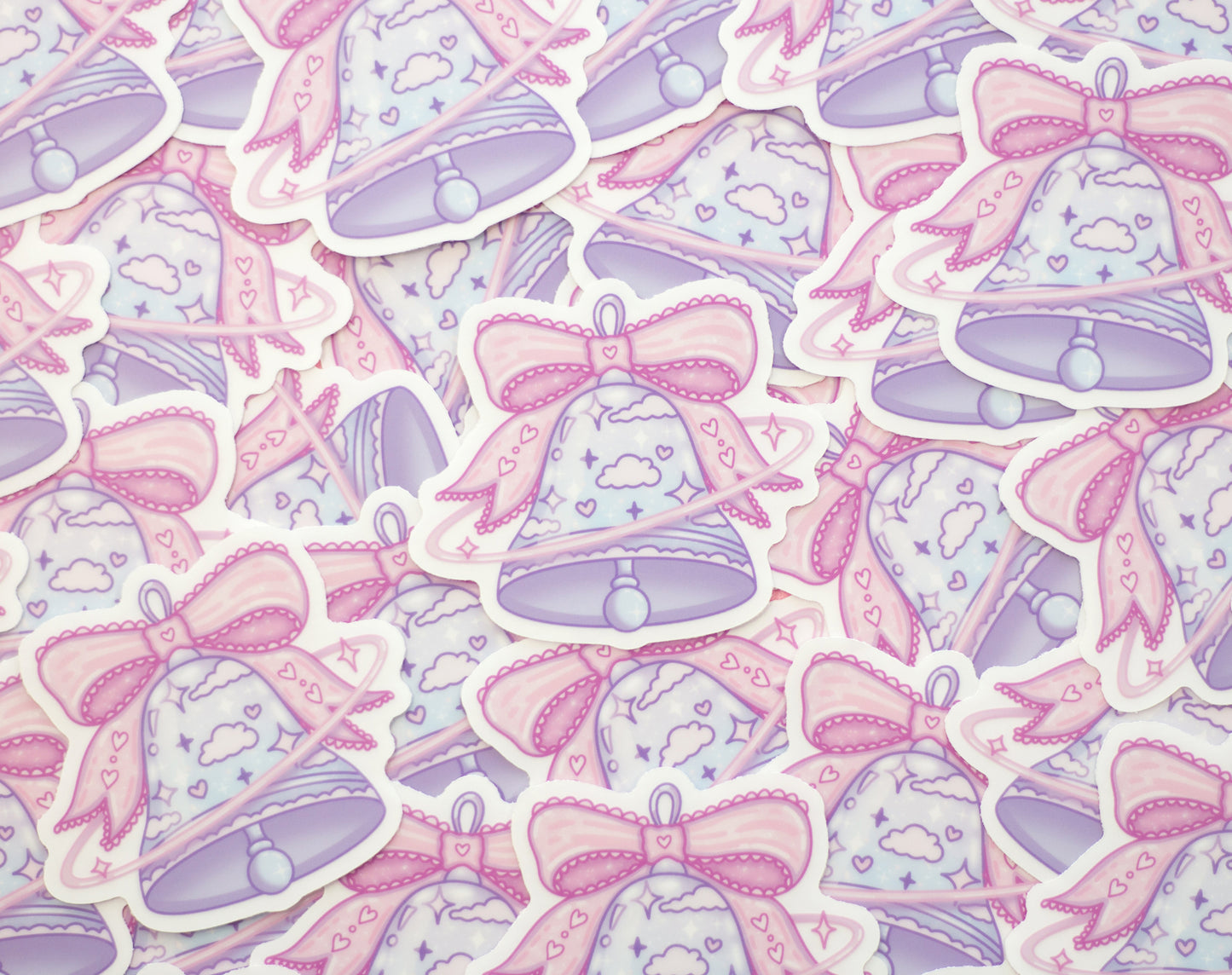 Coquette Bell Clear Sticker