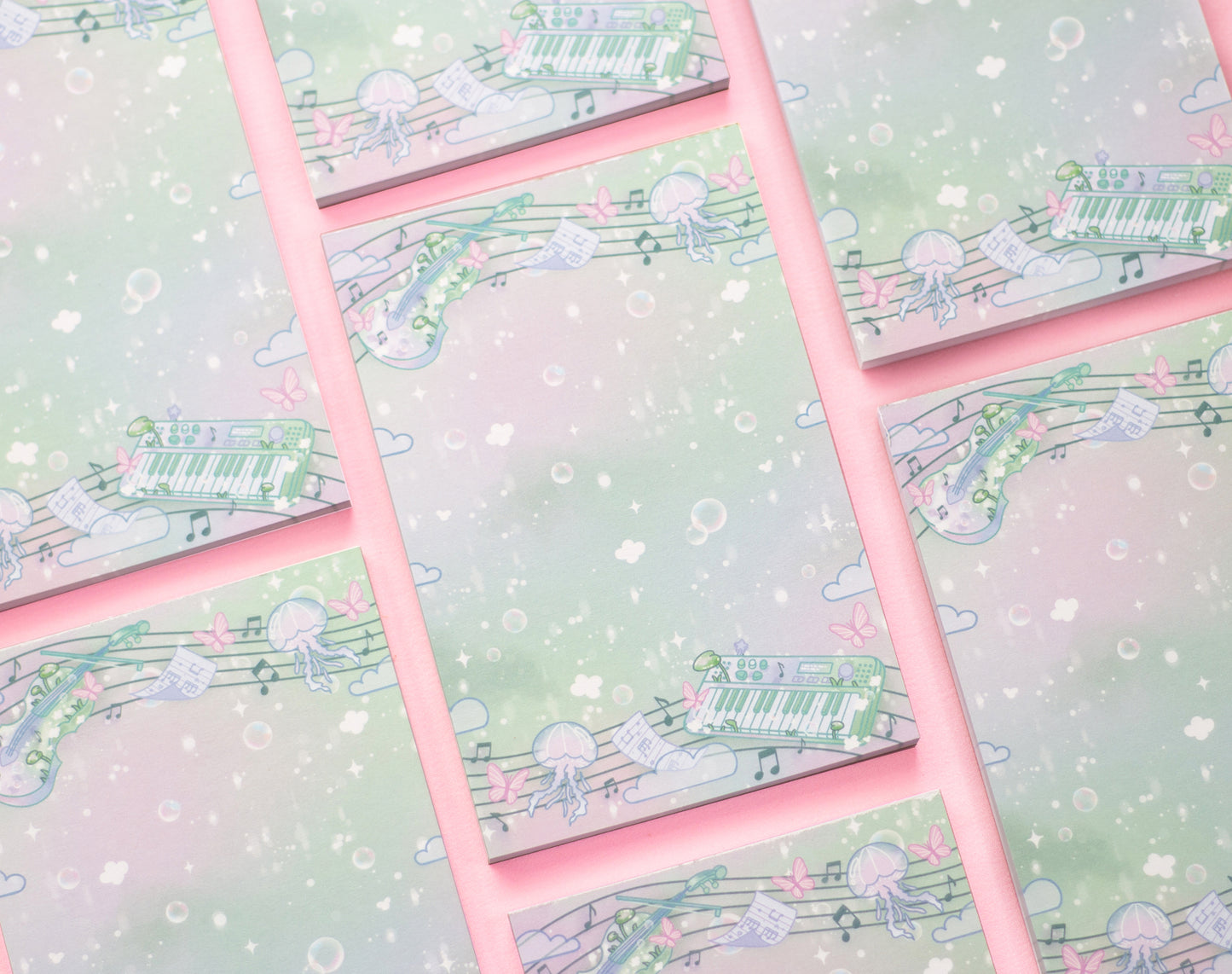 Blooming Records Notepad