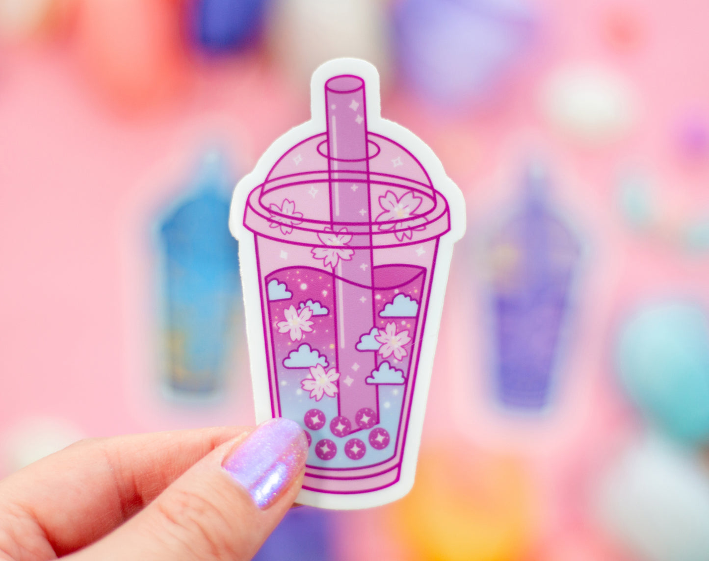 Bubble Tea Drink Sticker