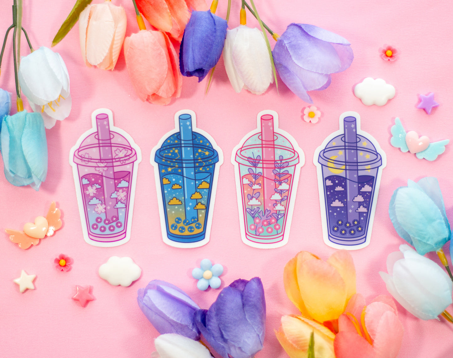 Bubble Tea Drink Sticker