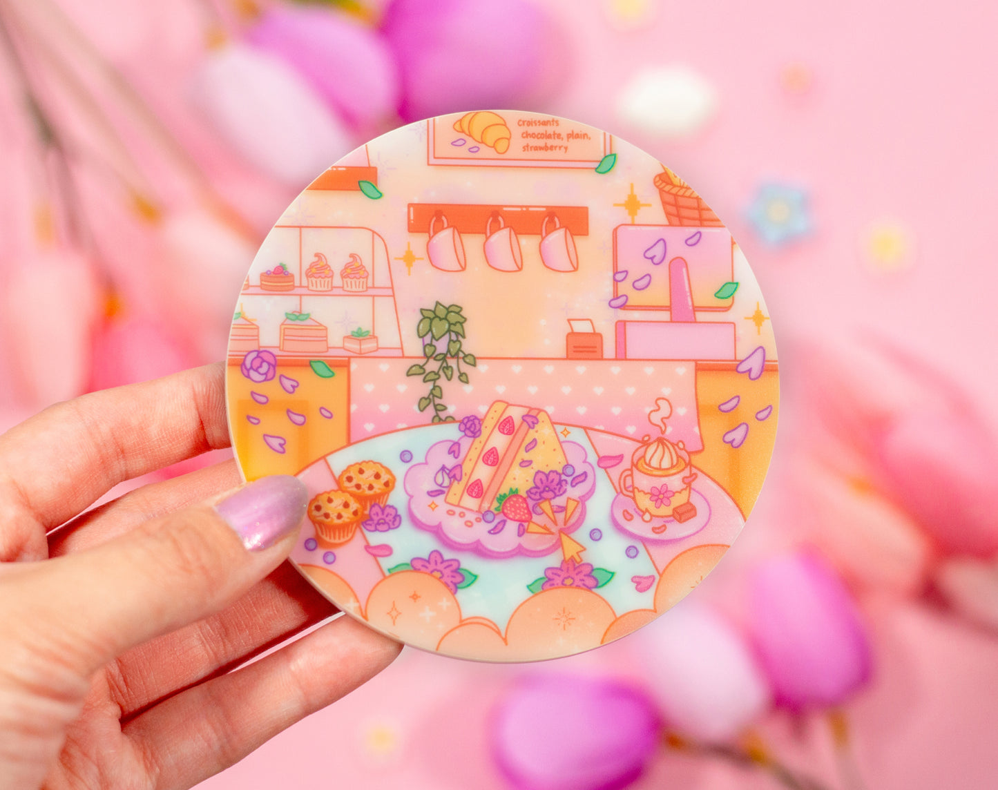 Cafe Quest Coaster