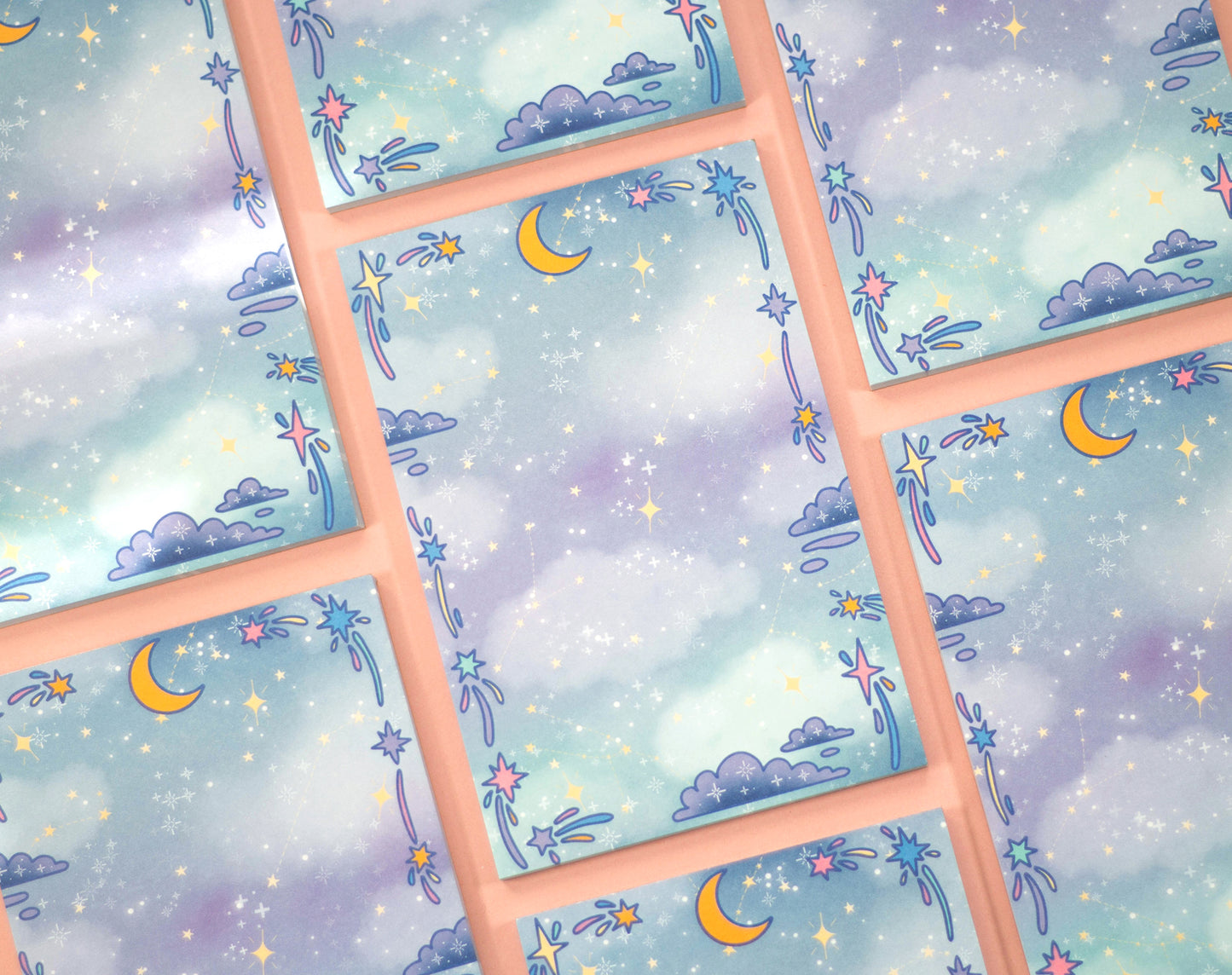 Celestial Galaxy Notepad