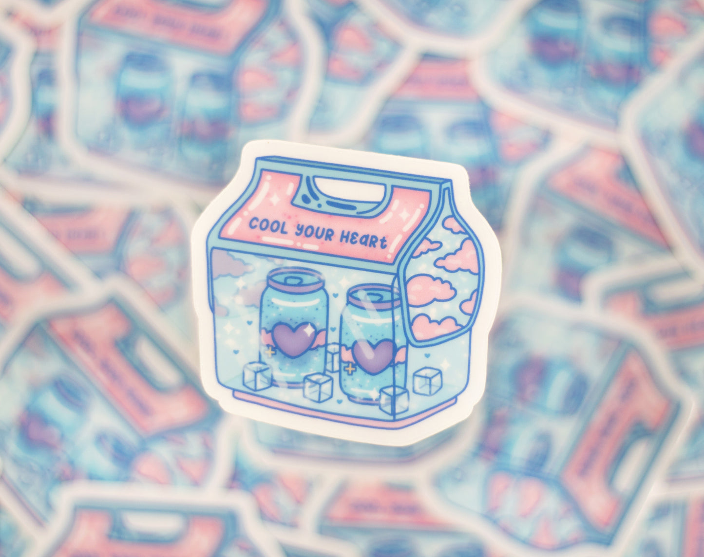 Cooler Clear Sticker