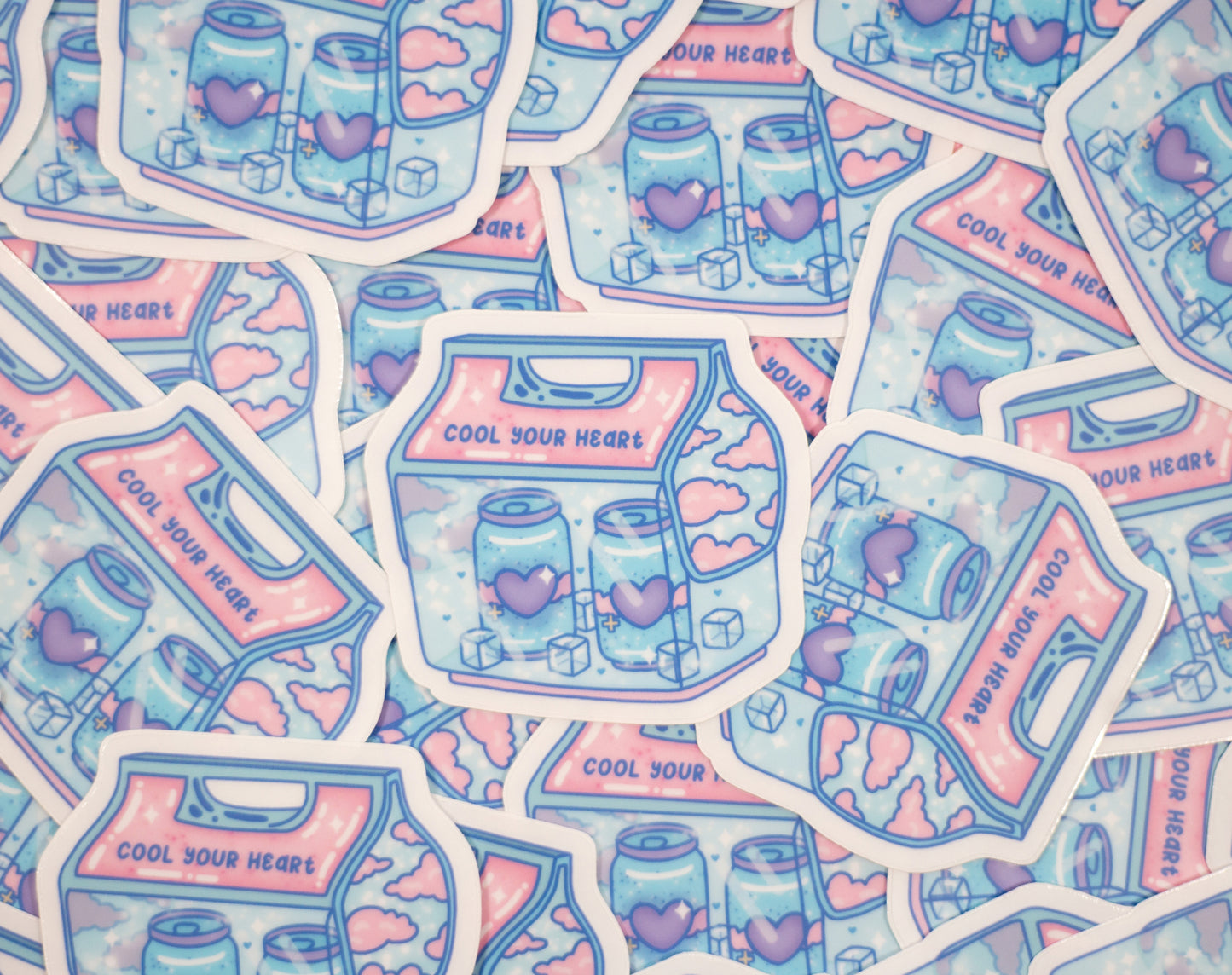 Cooler Clear Sticker