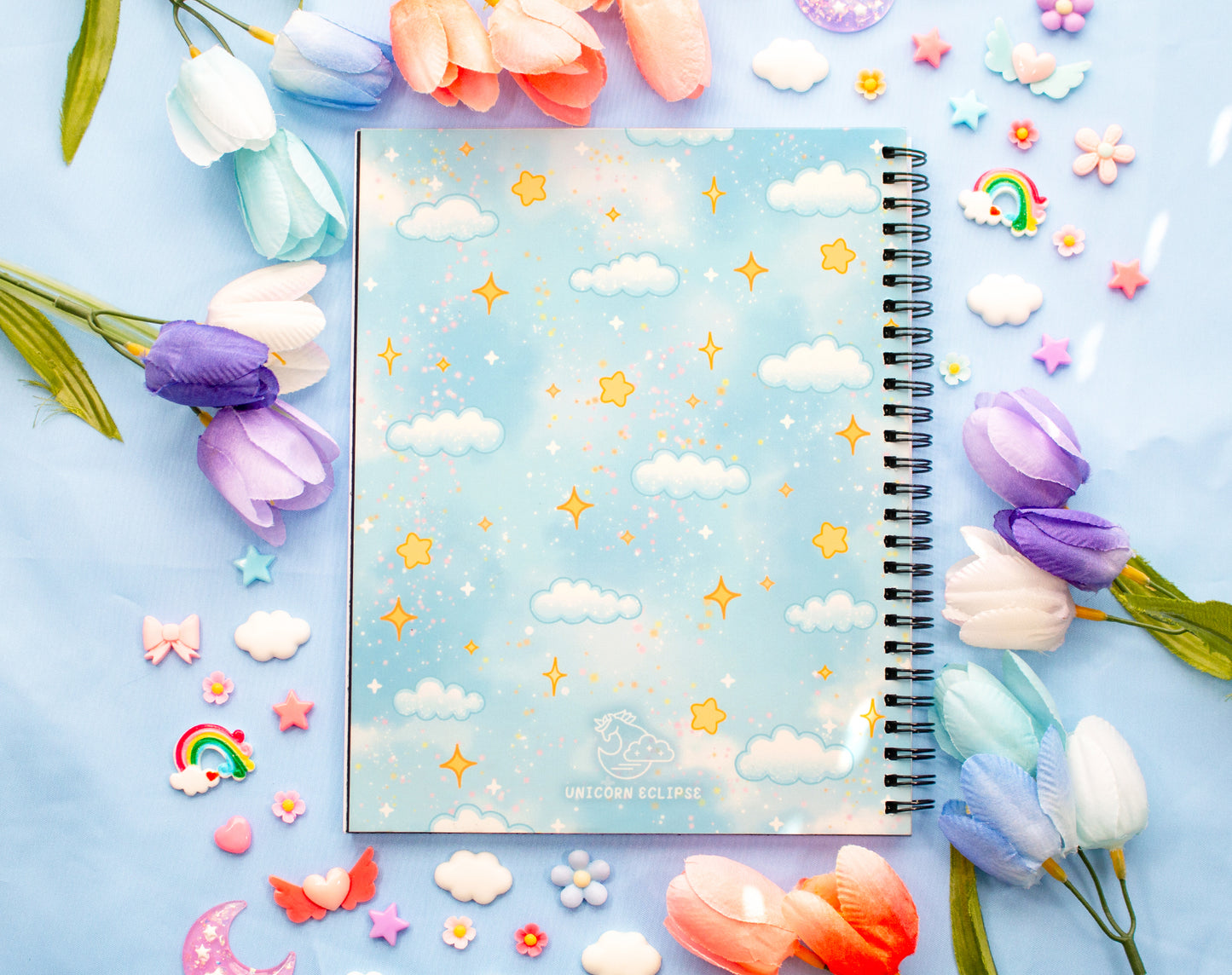 Craft Time Spiral Lined Notebook (7x9")