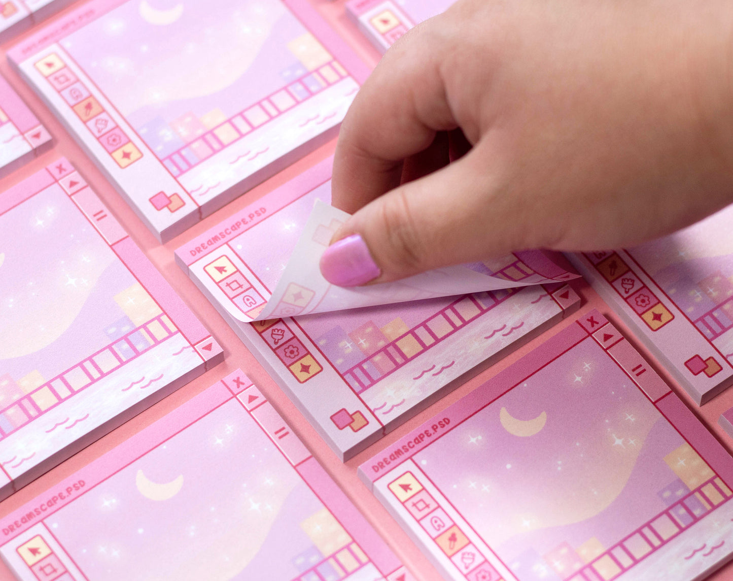 Digital Dreamscape Sticky Notes