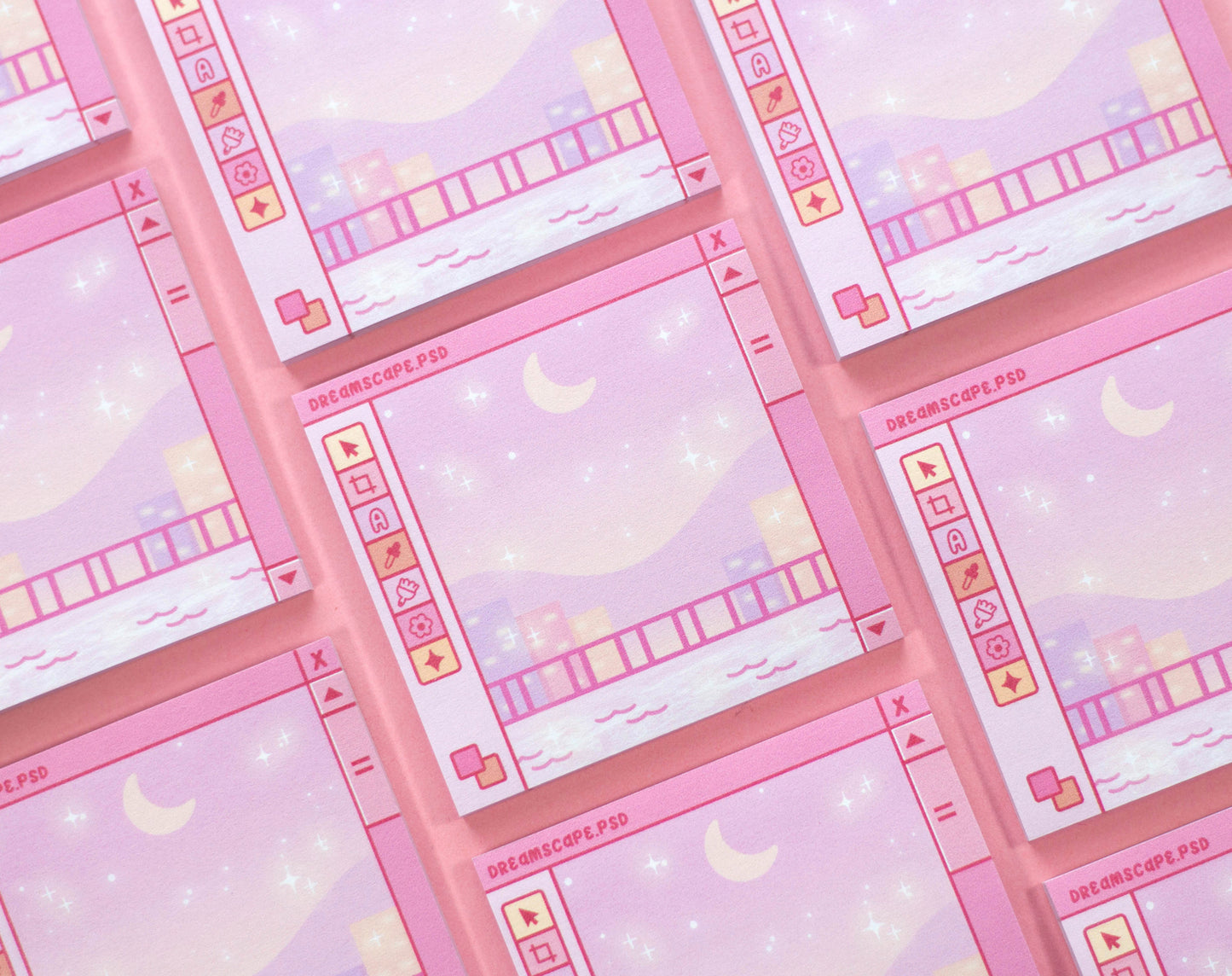 Digital Dreamscape Sticky Notes