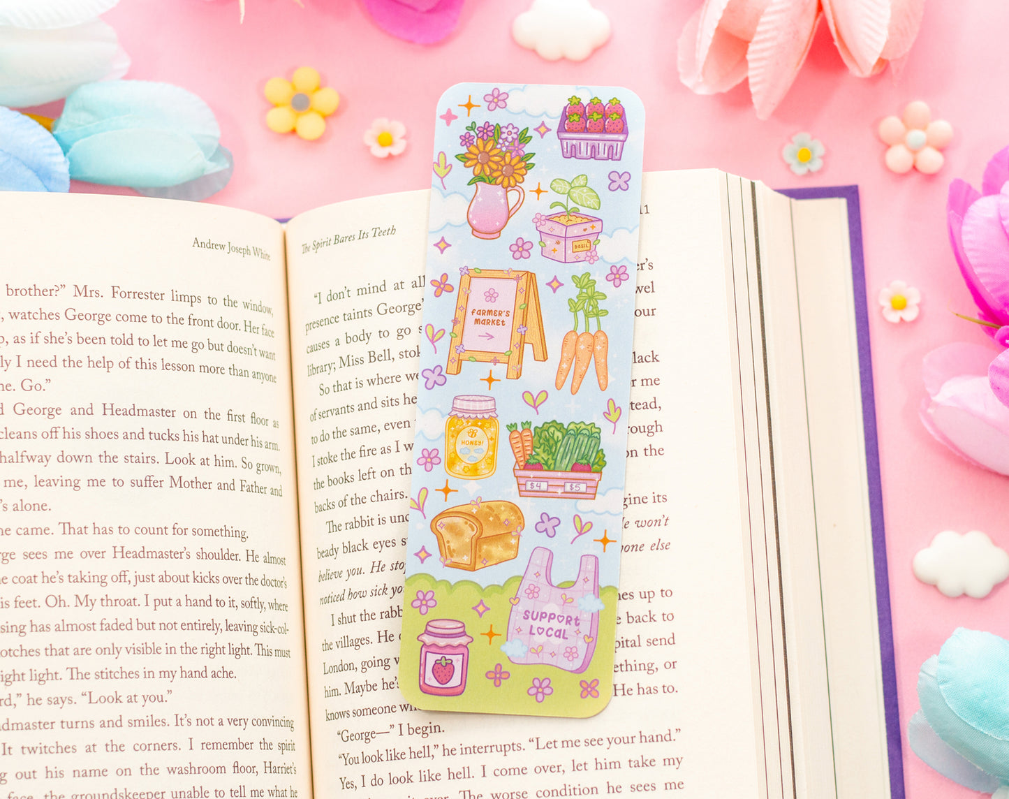 Farmers Market Bookmark