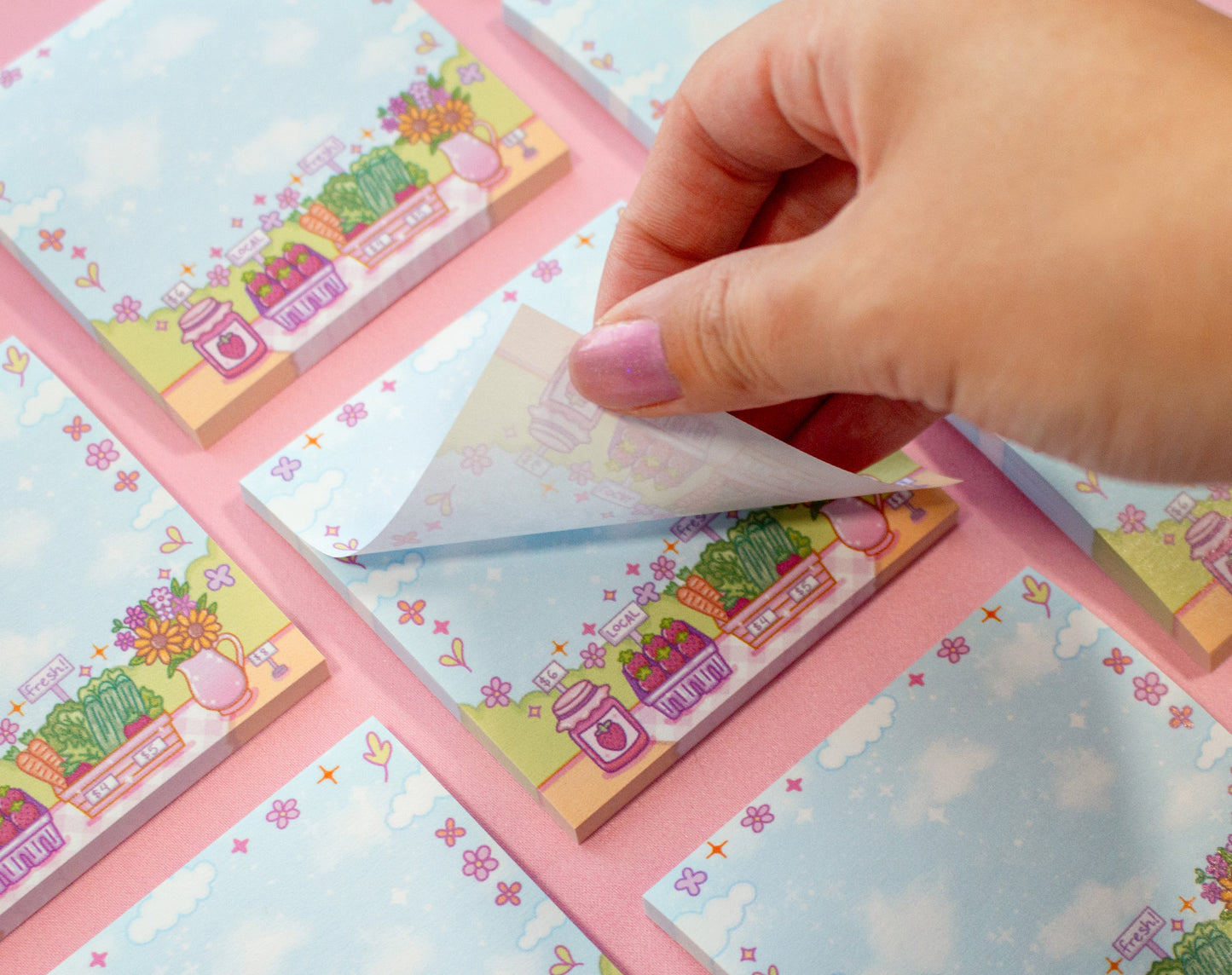 Farmers Market Sticky Notes