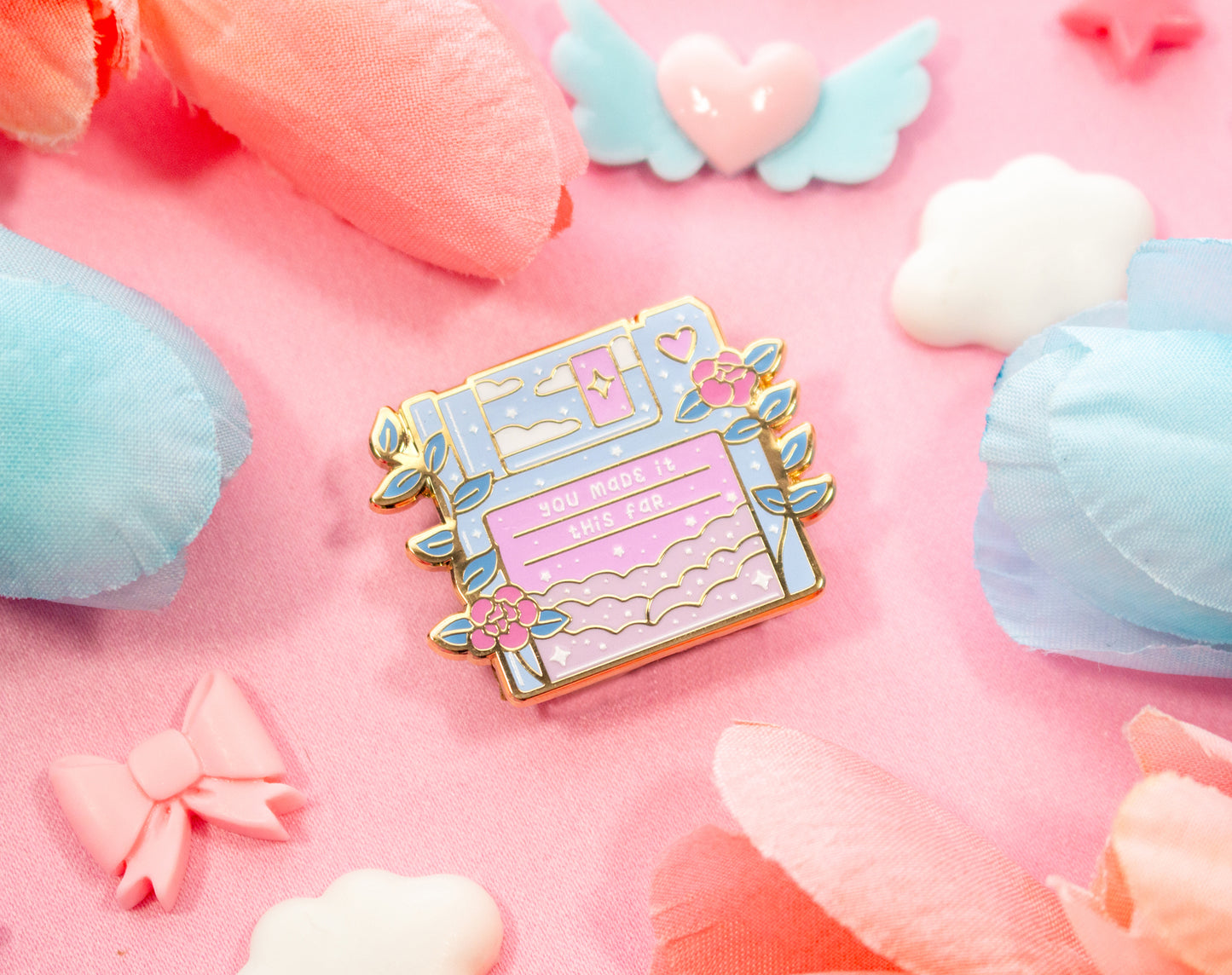 Floppy Disk Enamel Pin