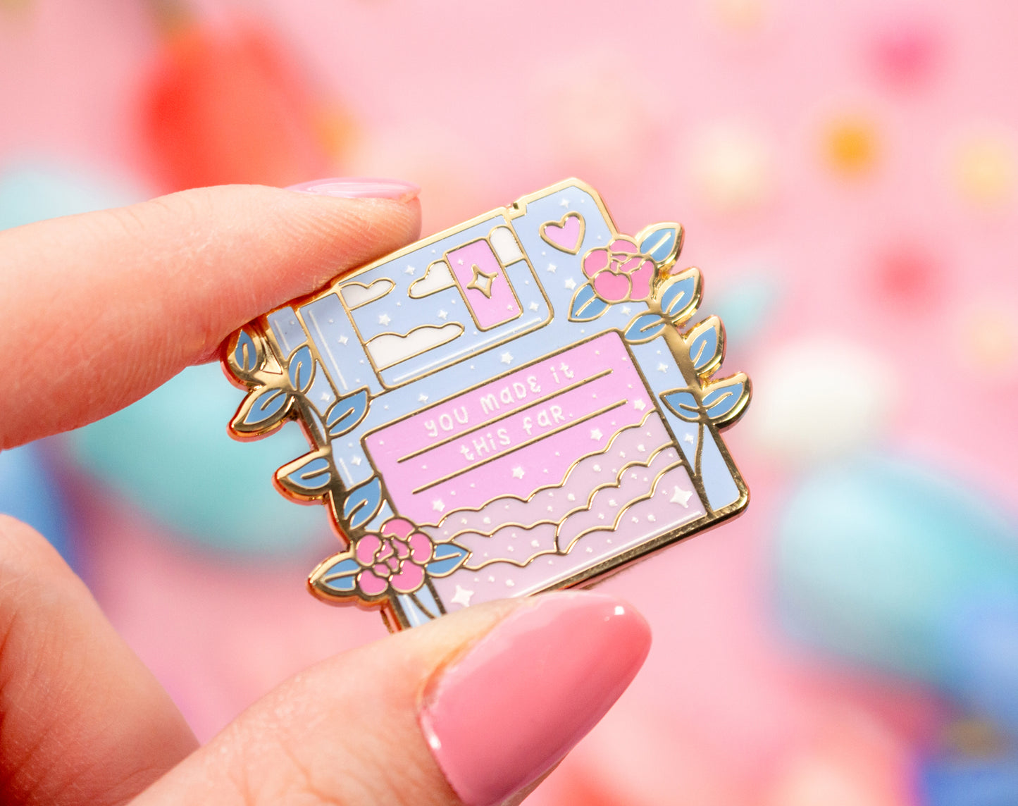 Floppy Disk Enamel Pin