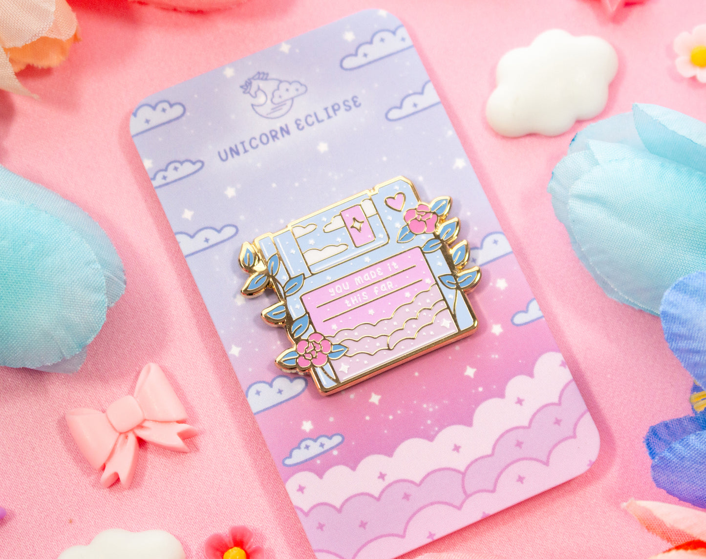 Floppy Disk Enamel Pin