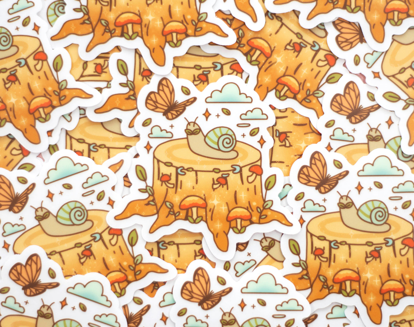 Forest Critters Clear Sticker