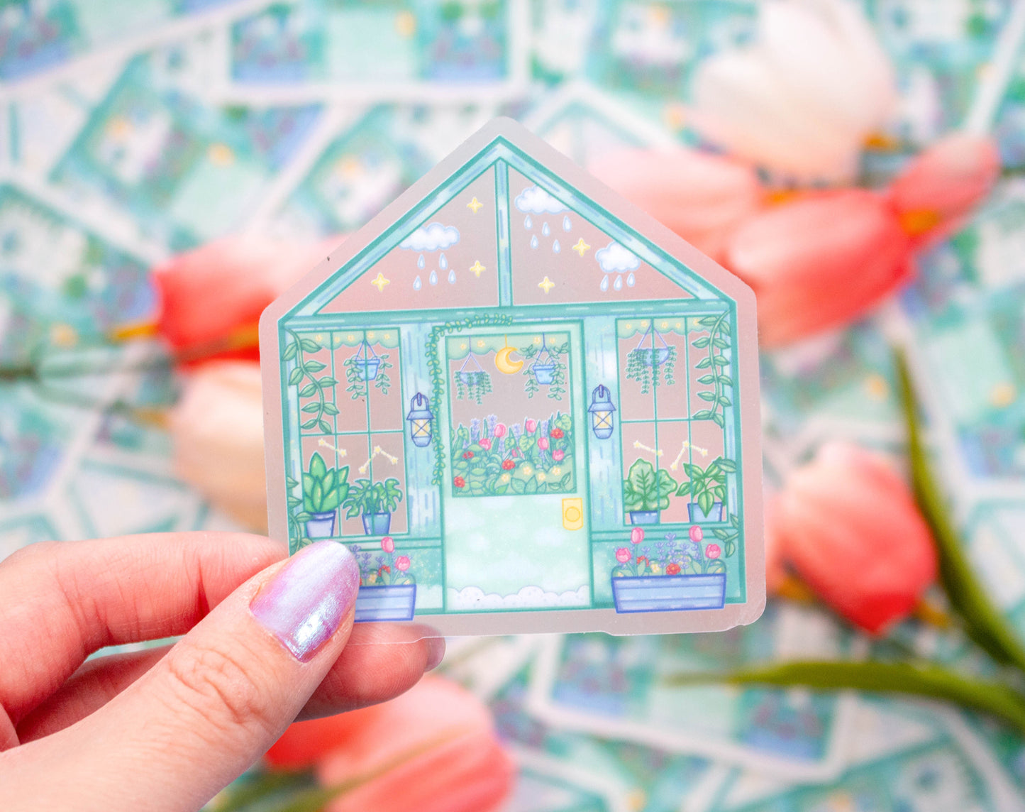 Greenhouse Clear Sticker