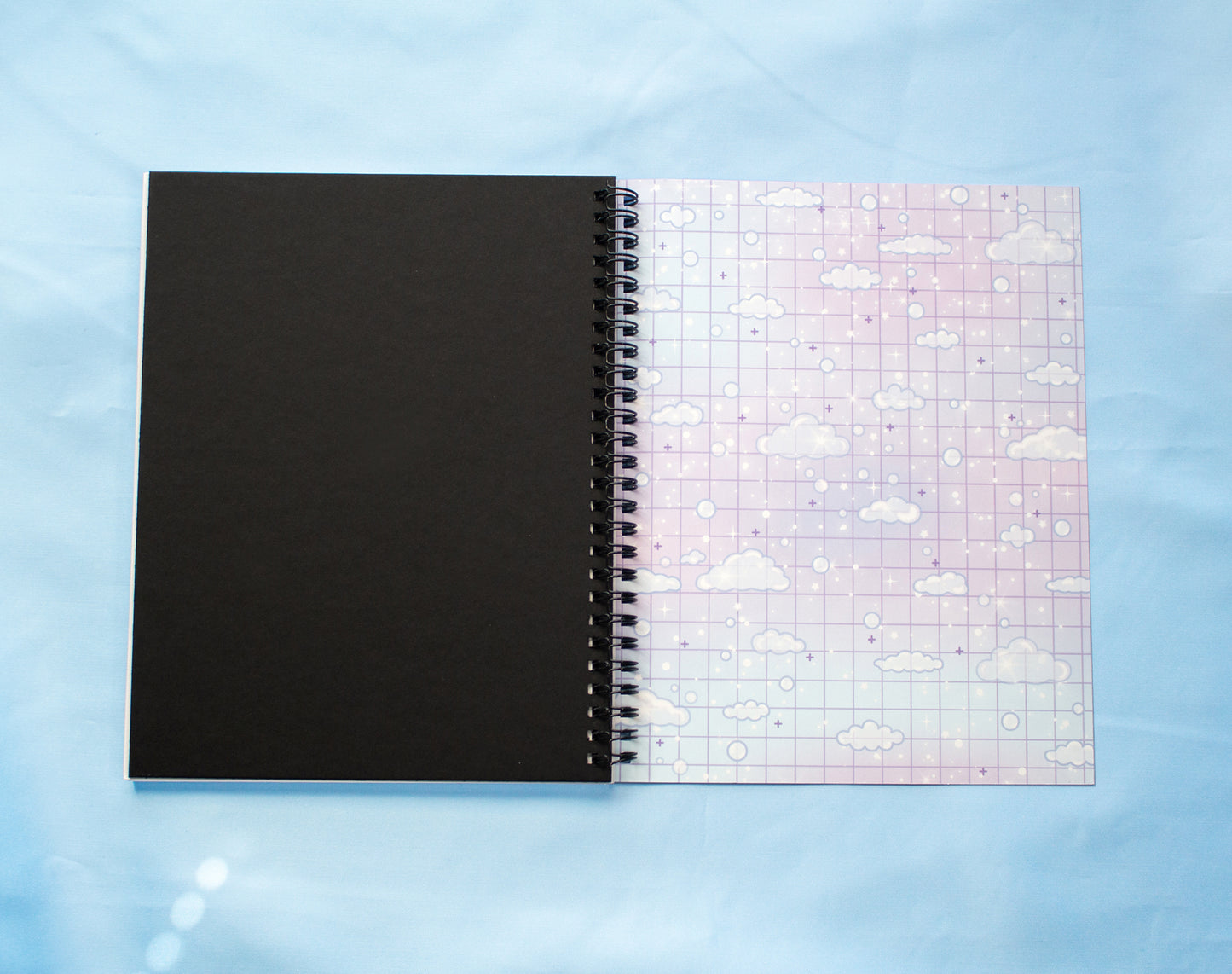 Laundromat Spiral Lined Notebook (7x9")