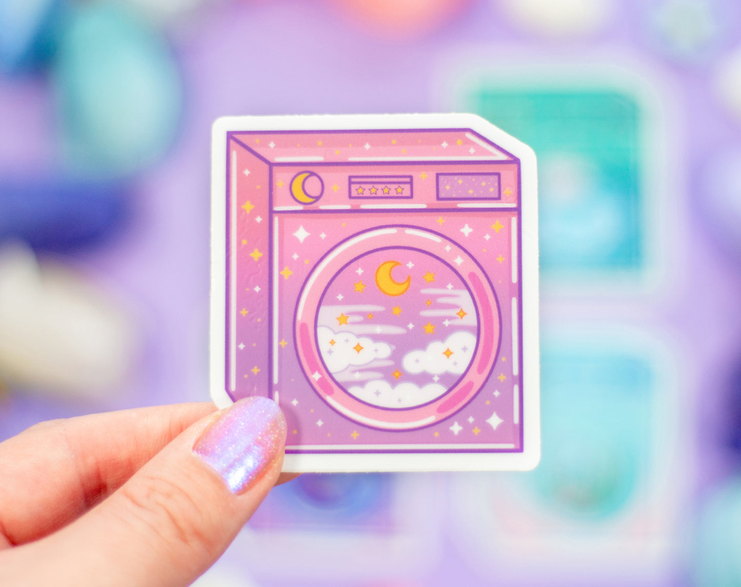 Laundry Machines Sticker