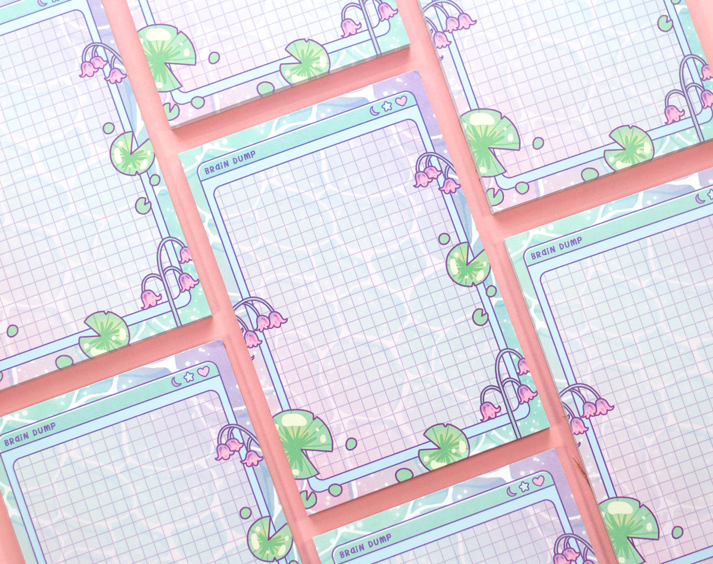 Lily pad Brain Dump Notepad
