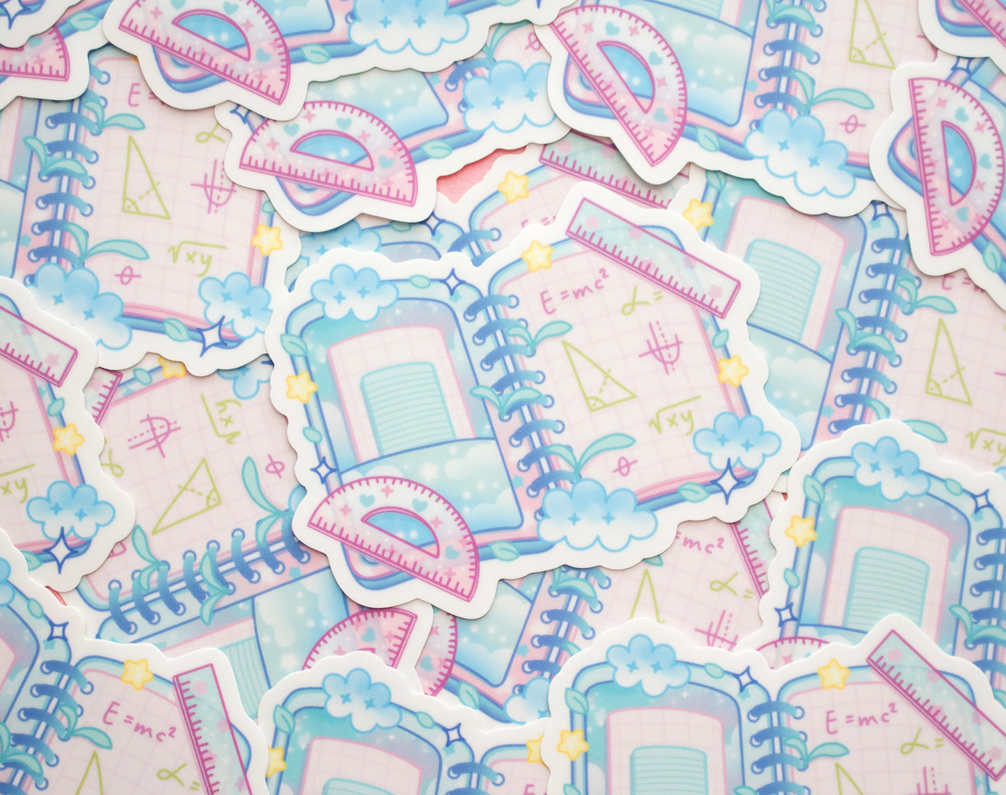Math Notebook Sticker