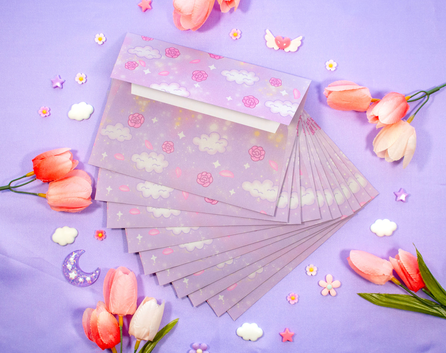 Pastel Academia Envelopes
