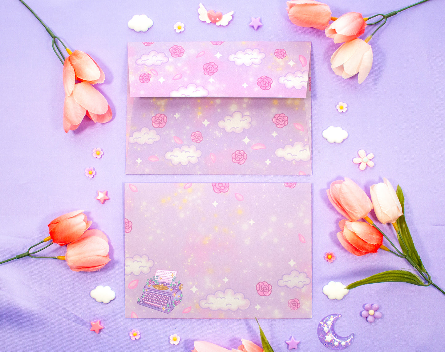 Pastel Academia Envelopes