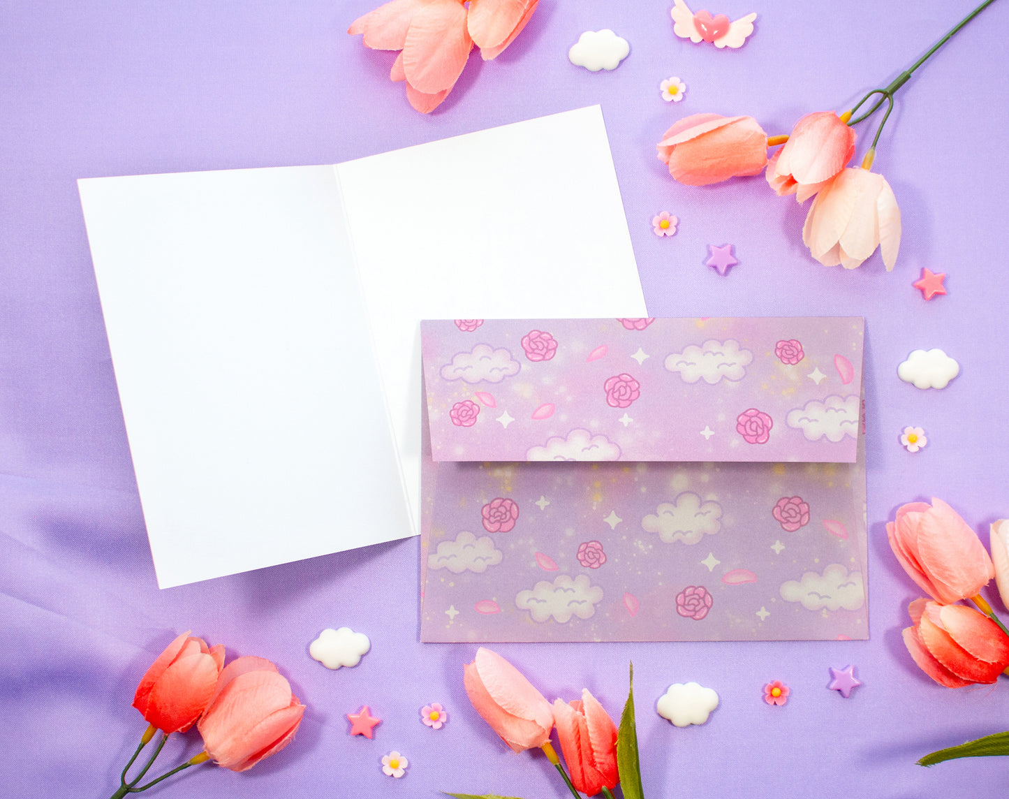 Pastel Academia Greeting Card