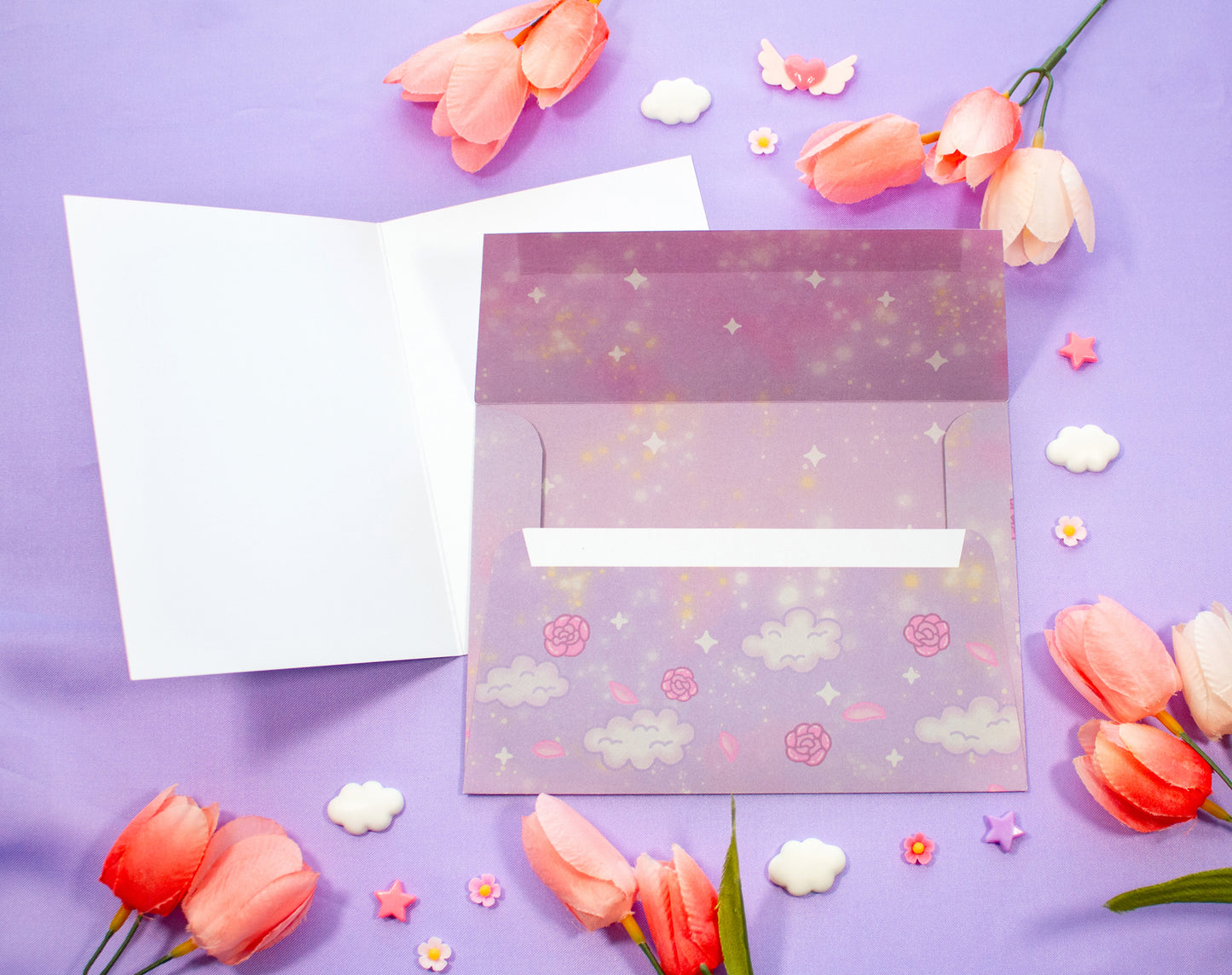 Pastel Academia Greeting Card