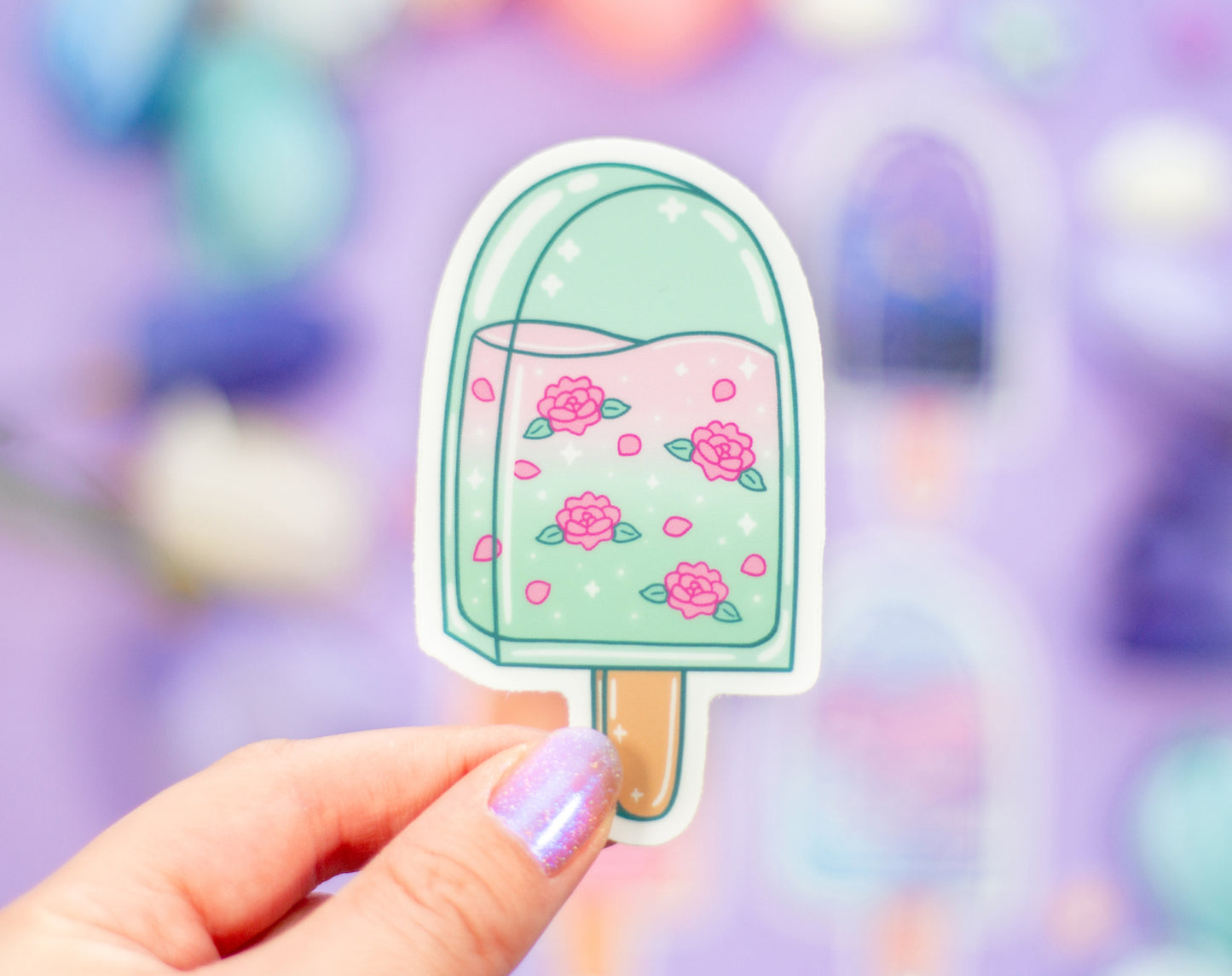 Popsicle Sticker