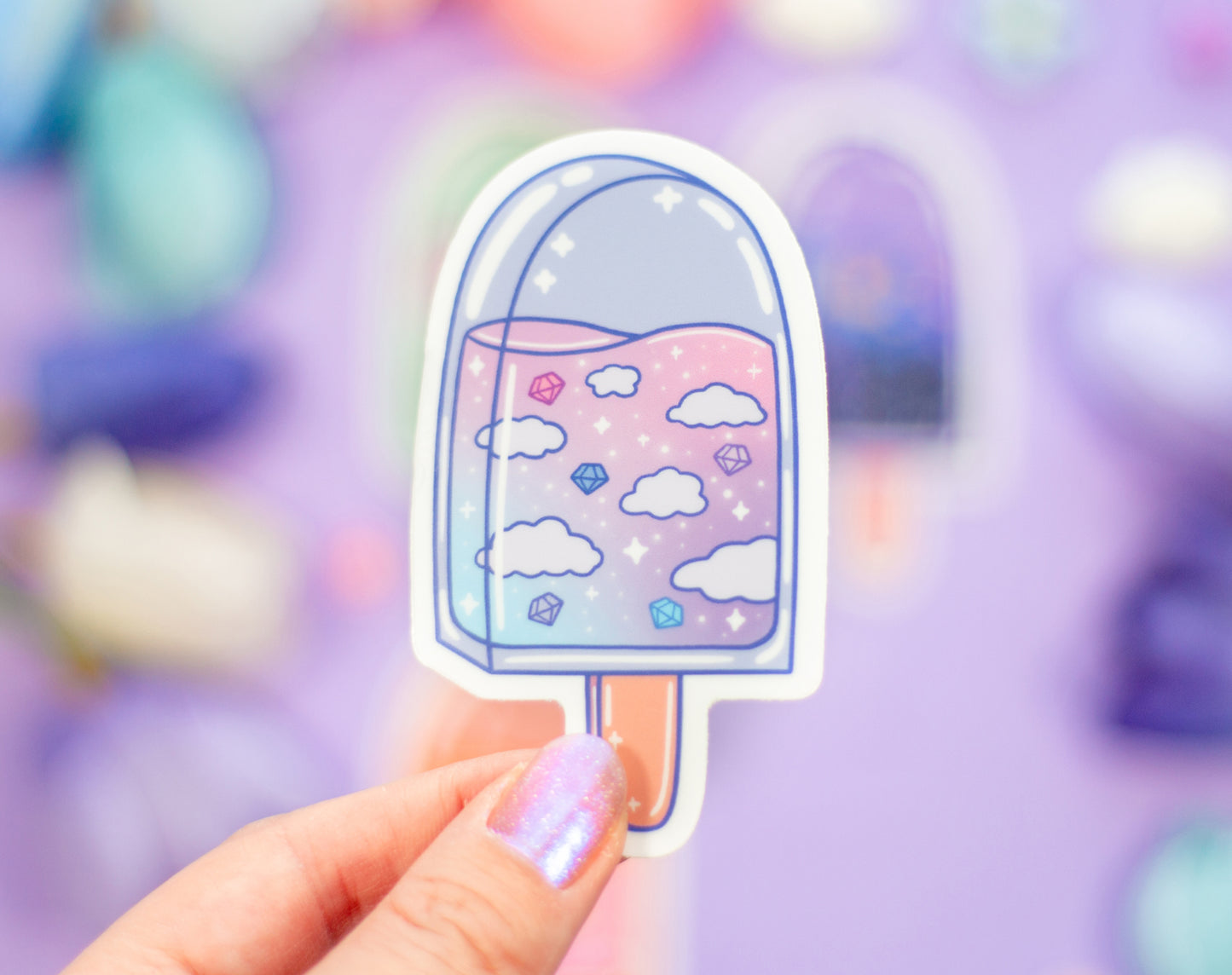 Popsicle Sticker