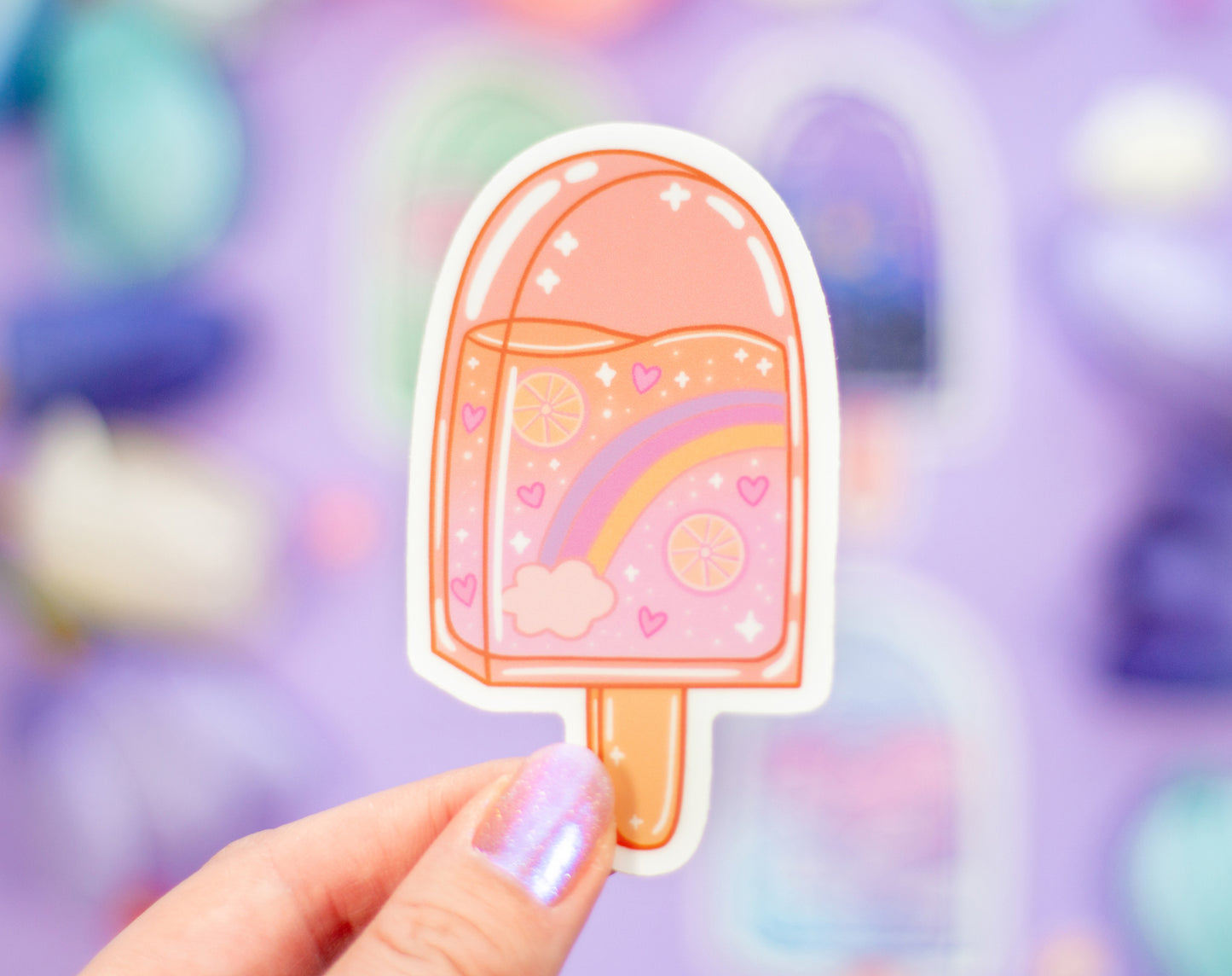 Popsicle Sticker