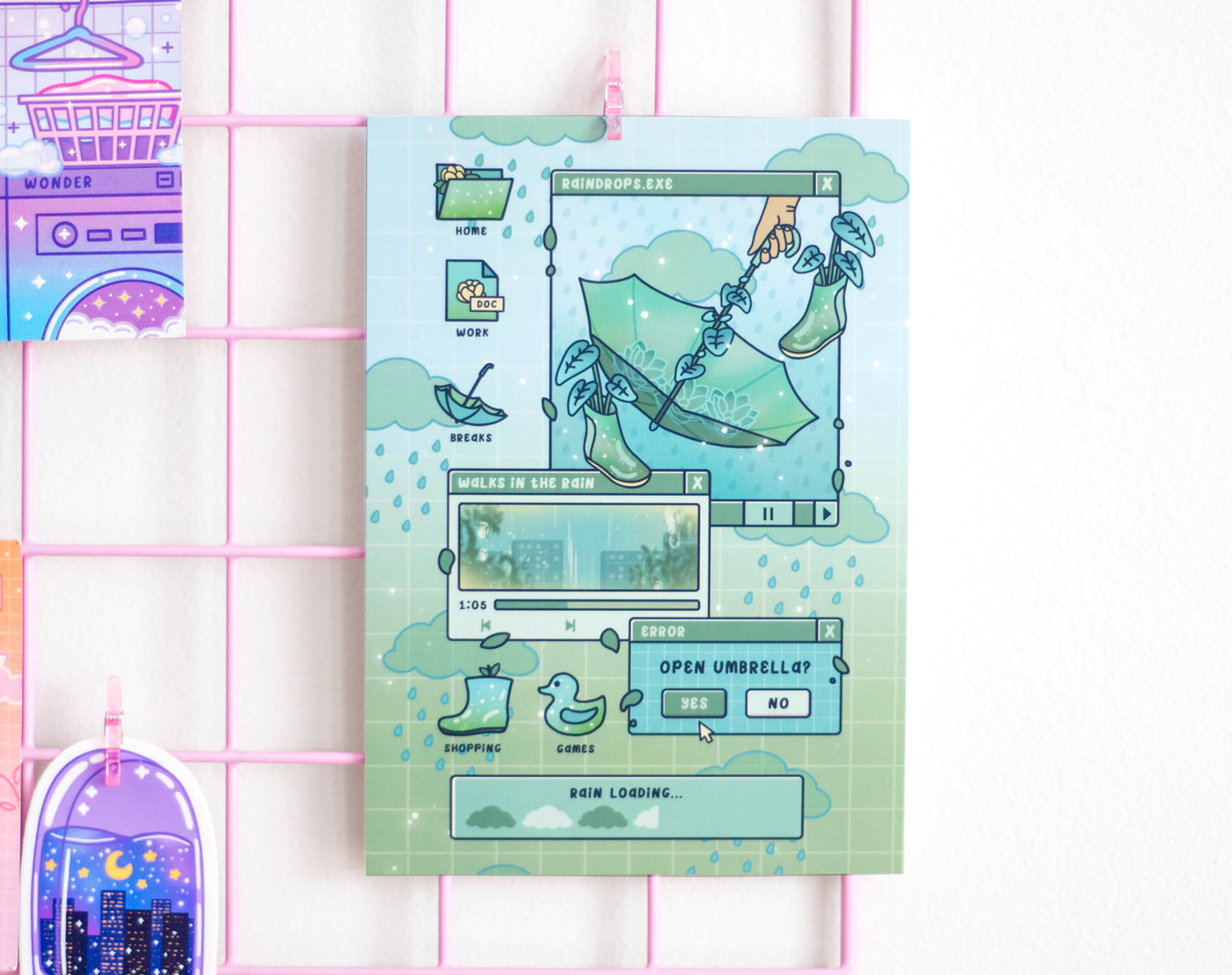 Rainy Day Art Print
