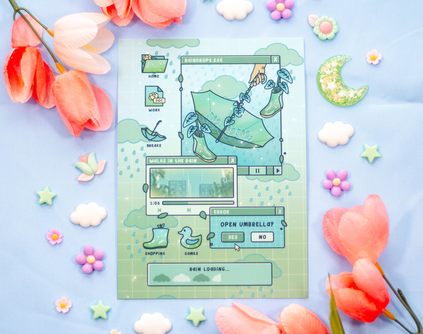 Rainy Day Art Print