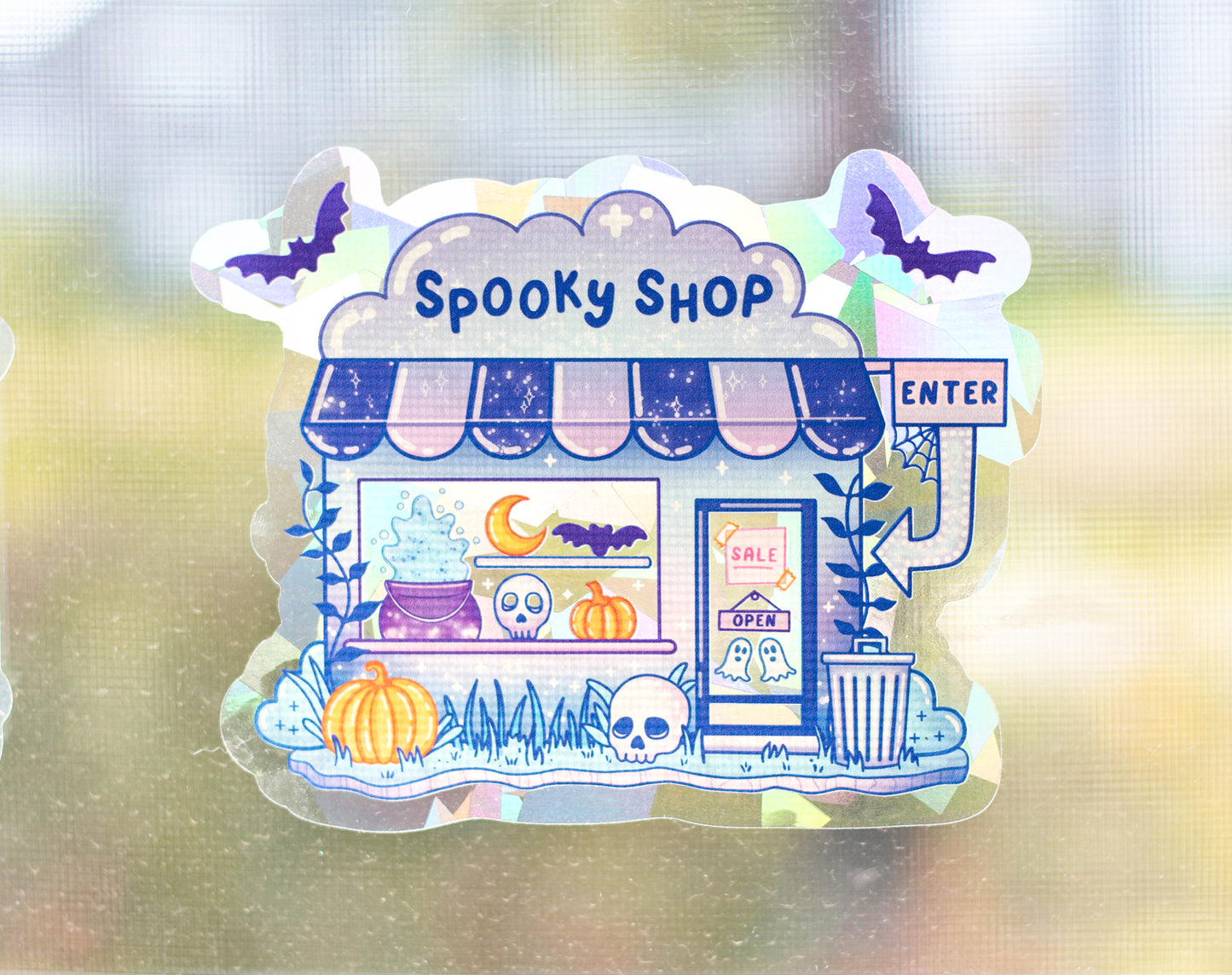 Spooky Shop Suncatcher