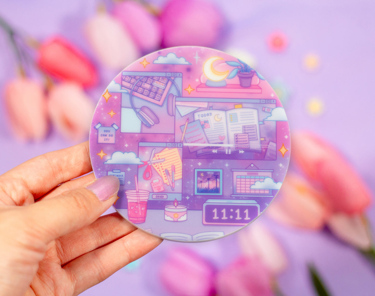 Study Night Coaster