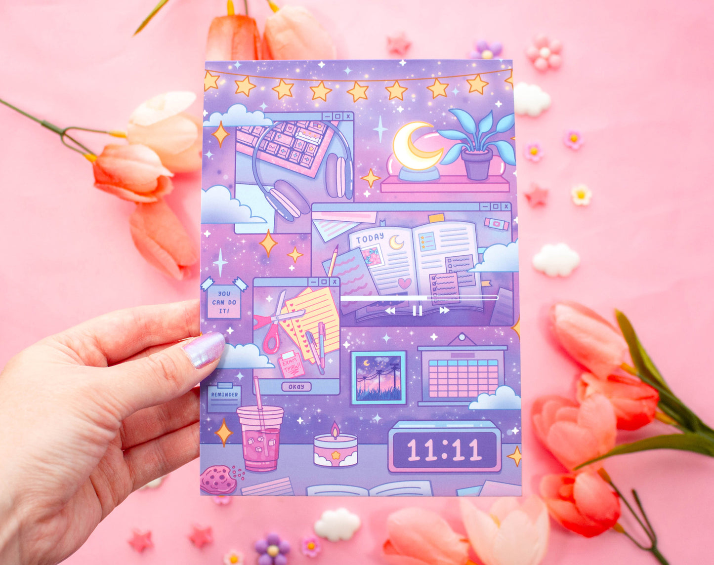Study Night Art Print