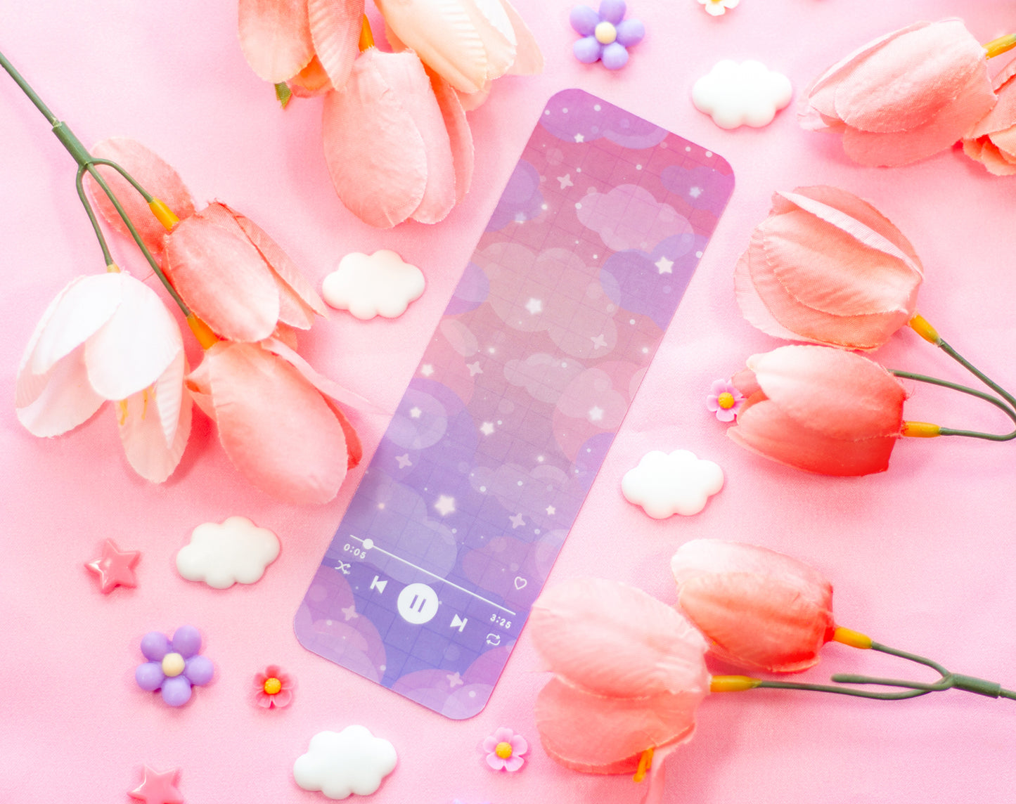 Sunset Music Player Bookmark