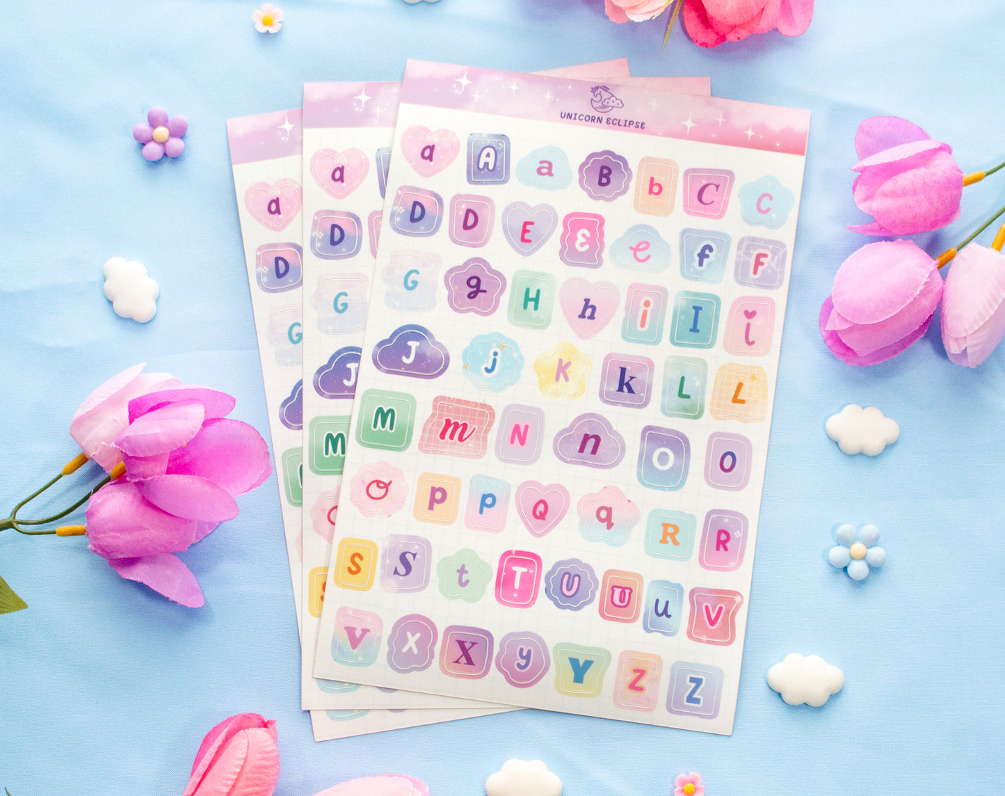 Ransom Letters Sticker Sheet