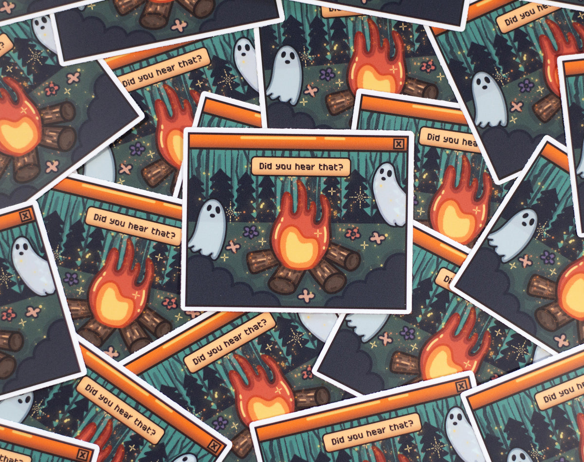 Bonfire Sticker