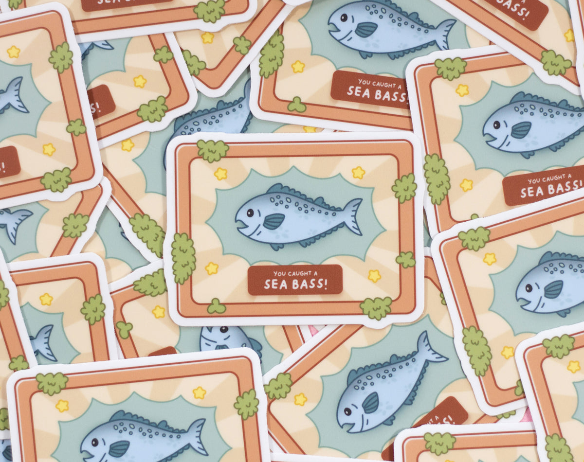 Seabass Sticker