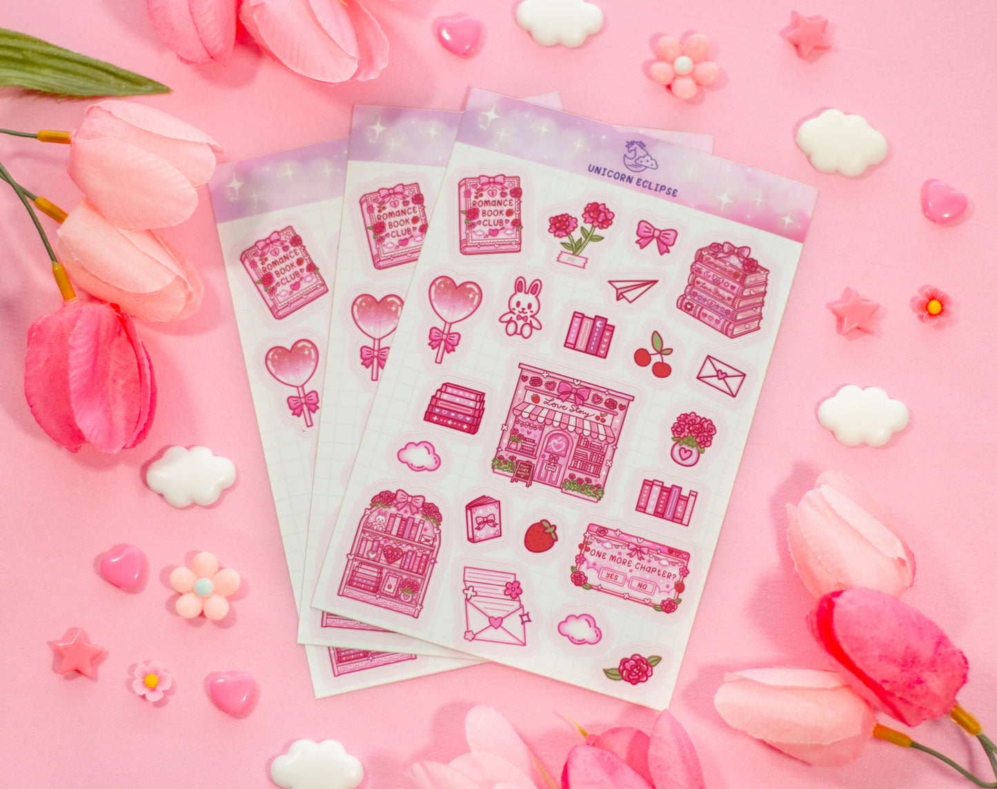Love Story Sticker Sheet