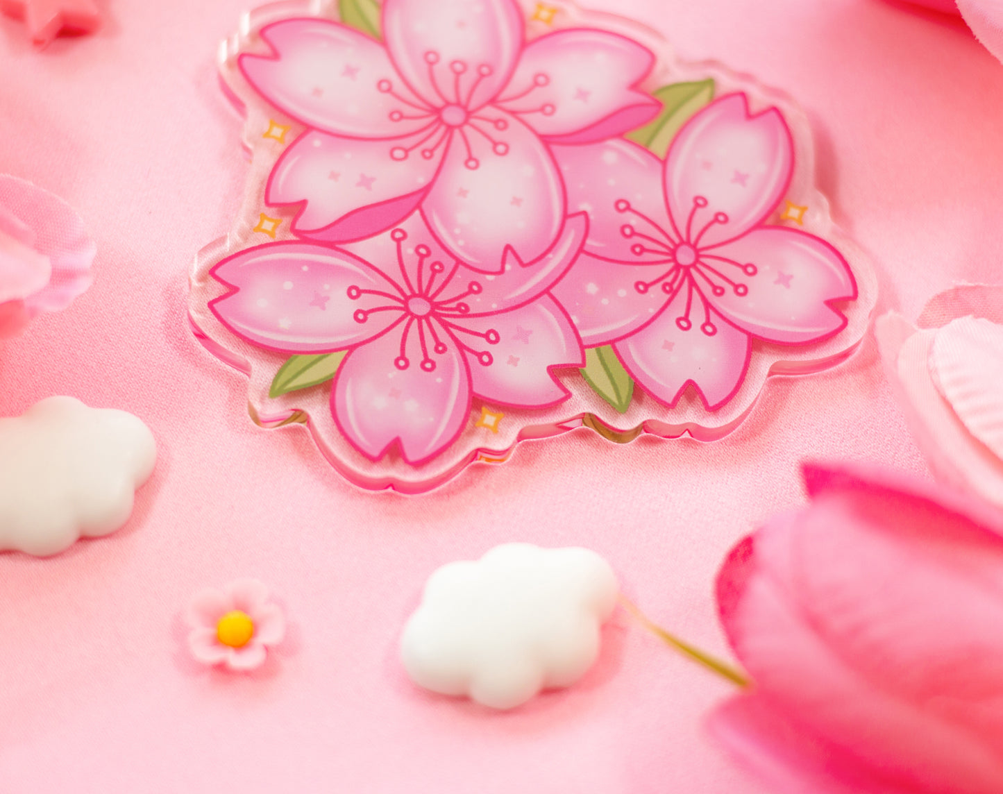 Sakura Keychain