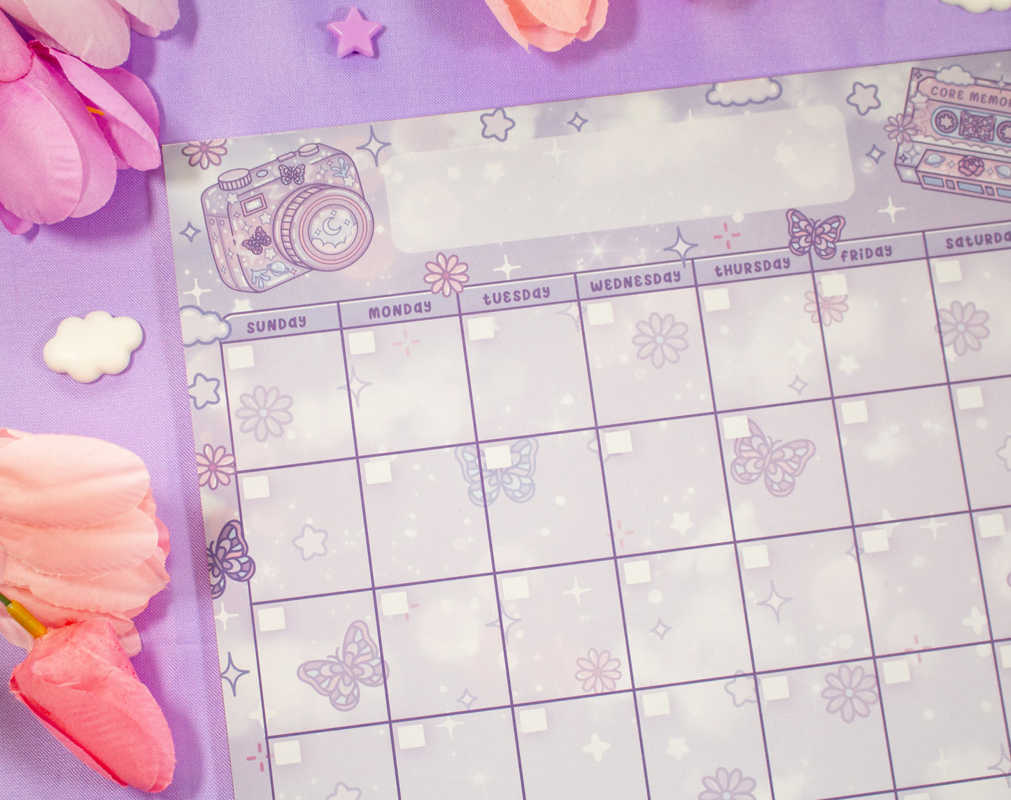Magical Memories Monthly Planner Pad