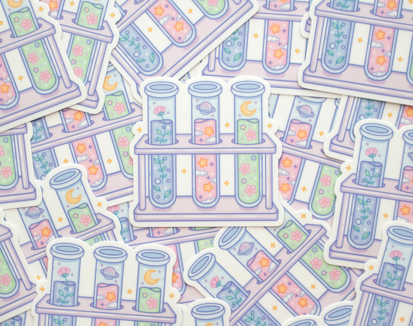 Test Tubes Sticker