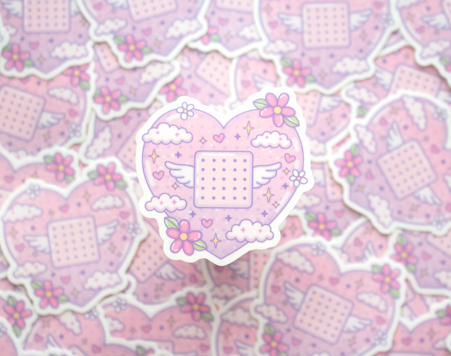 Bandage Heart Sticker