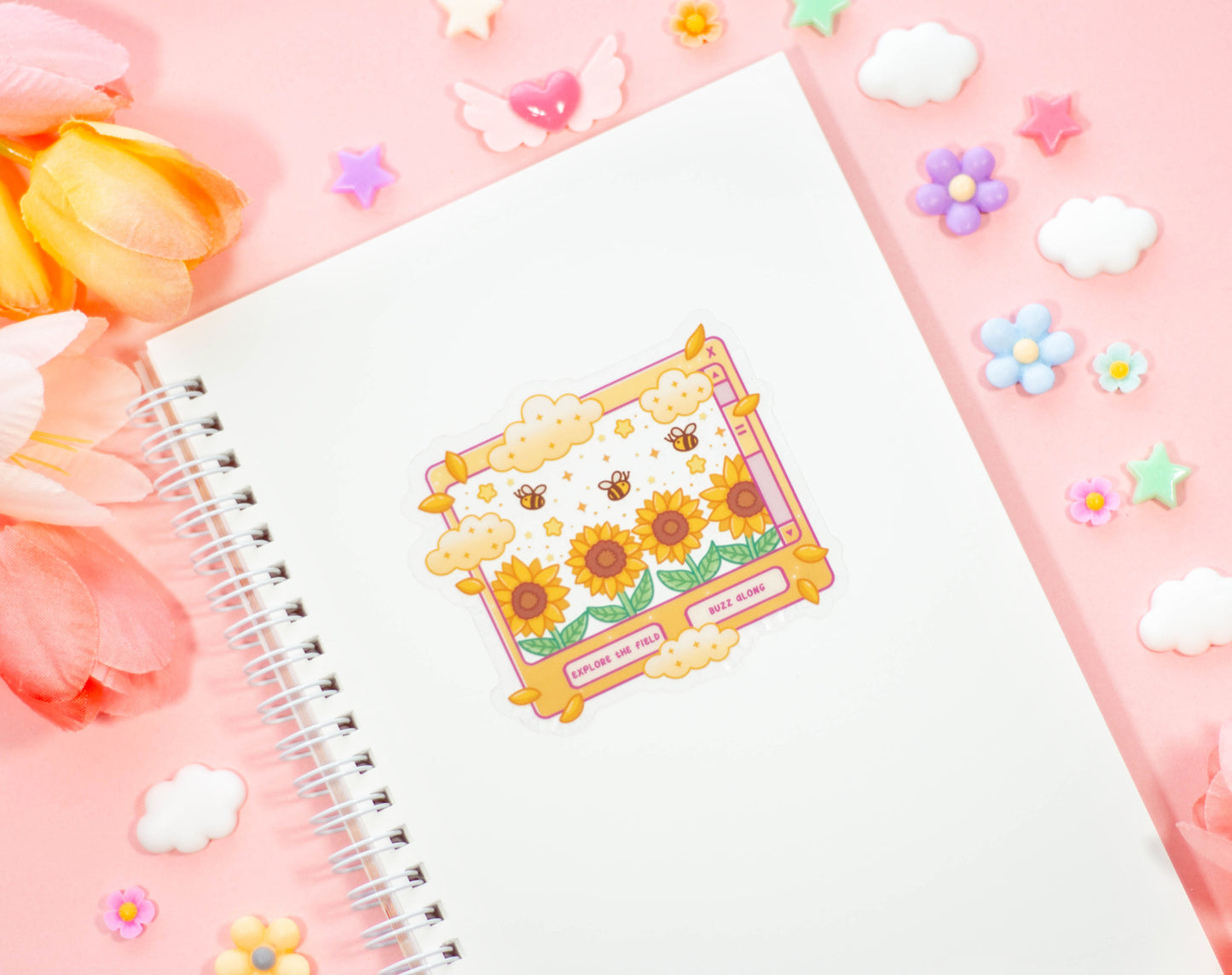 Sunflower Dreams Sticker Book