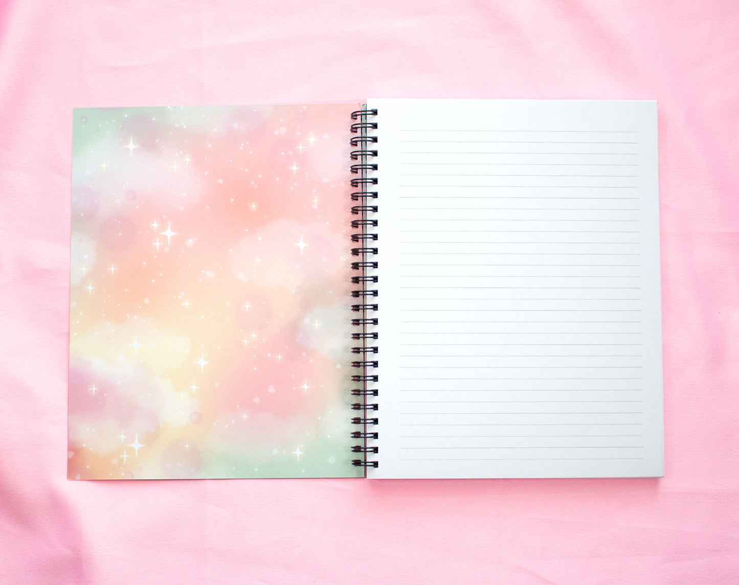 Study Break Spiral Lined Notebook (7x9")
