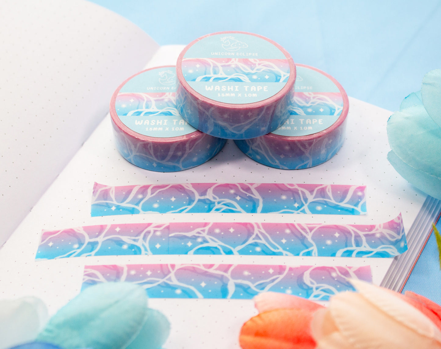 Vaporwave Water Washi Tape