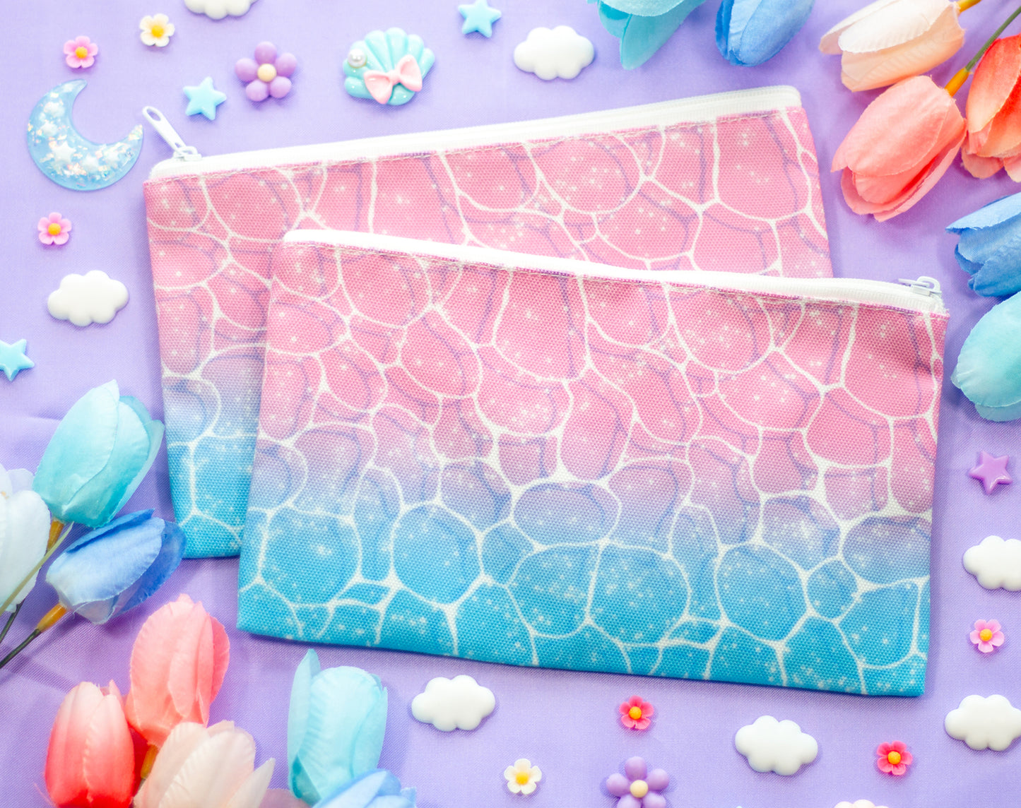 Vaporwave Water Pencil Case